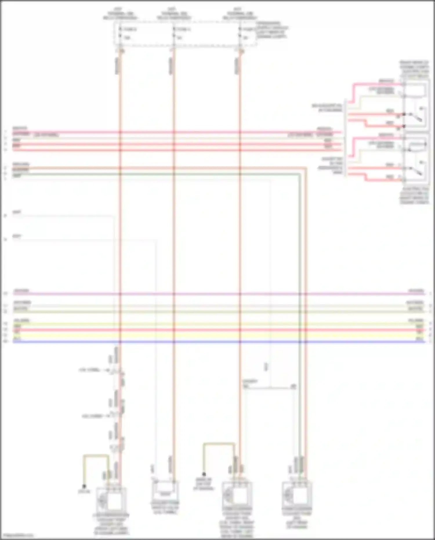 Wiring diagram fuse 2 for BMW 2 series F22/F23 facelift (2017-2021) (1 of 3)