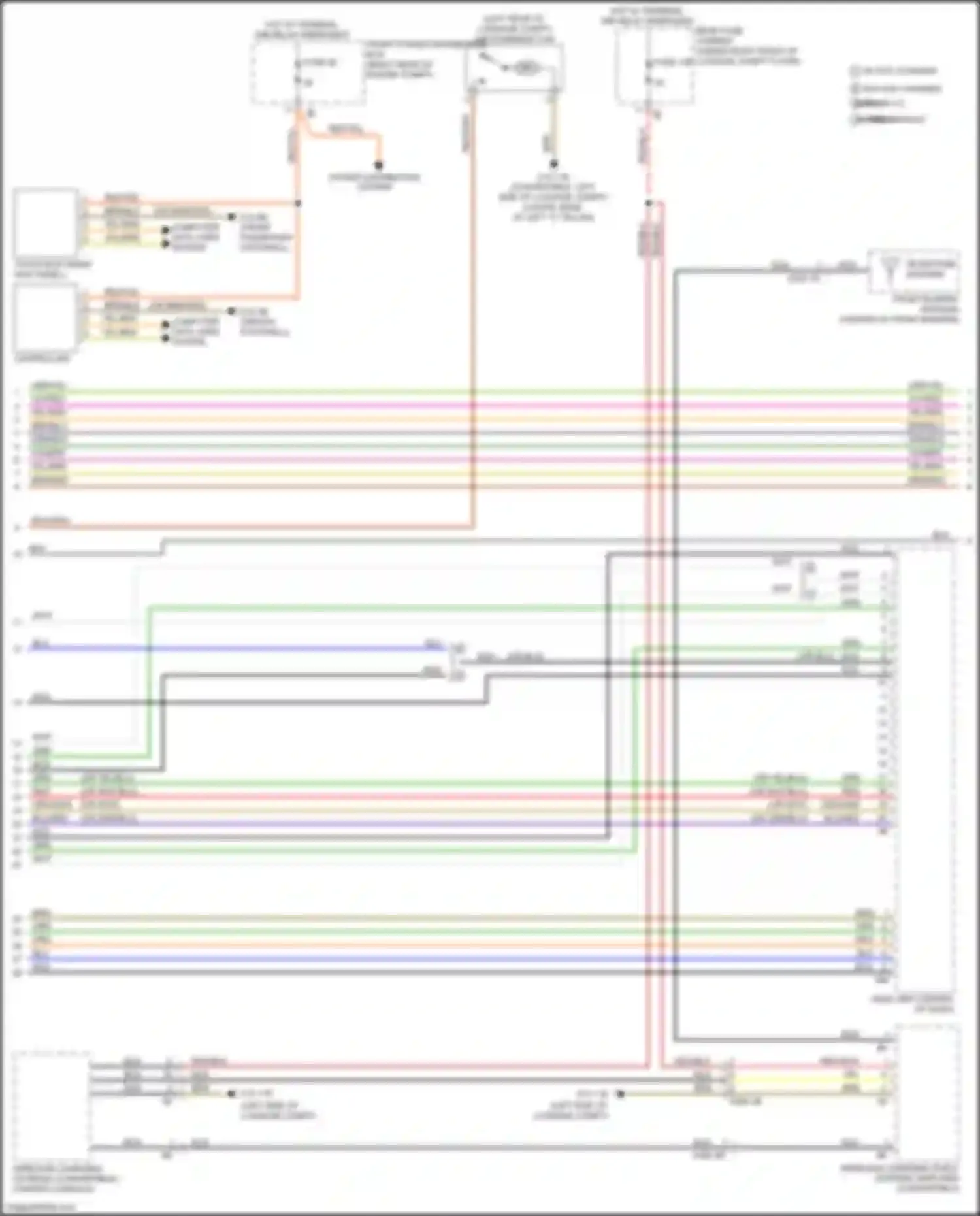 Wiring diagram fuse 25 for BMW 2 series F22/F23 facelift (2017-2021) (4 of 10)
