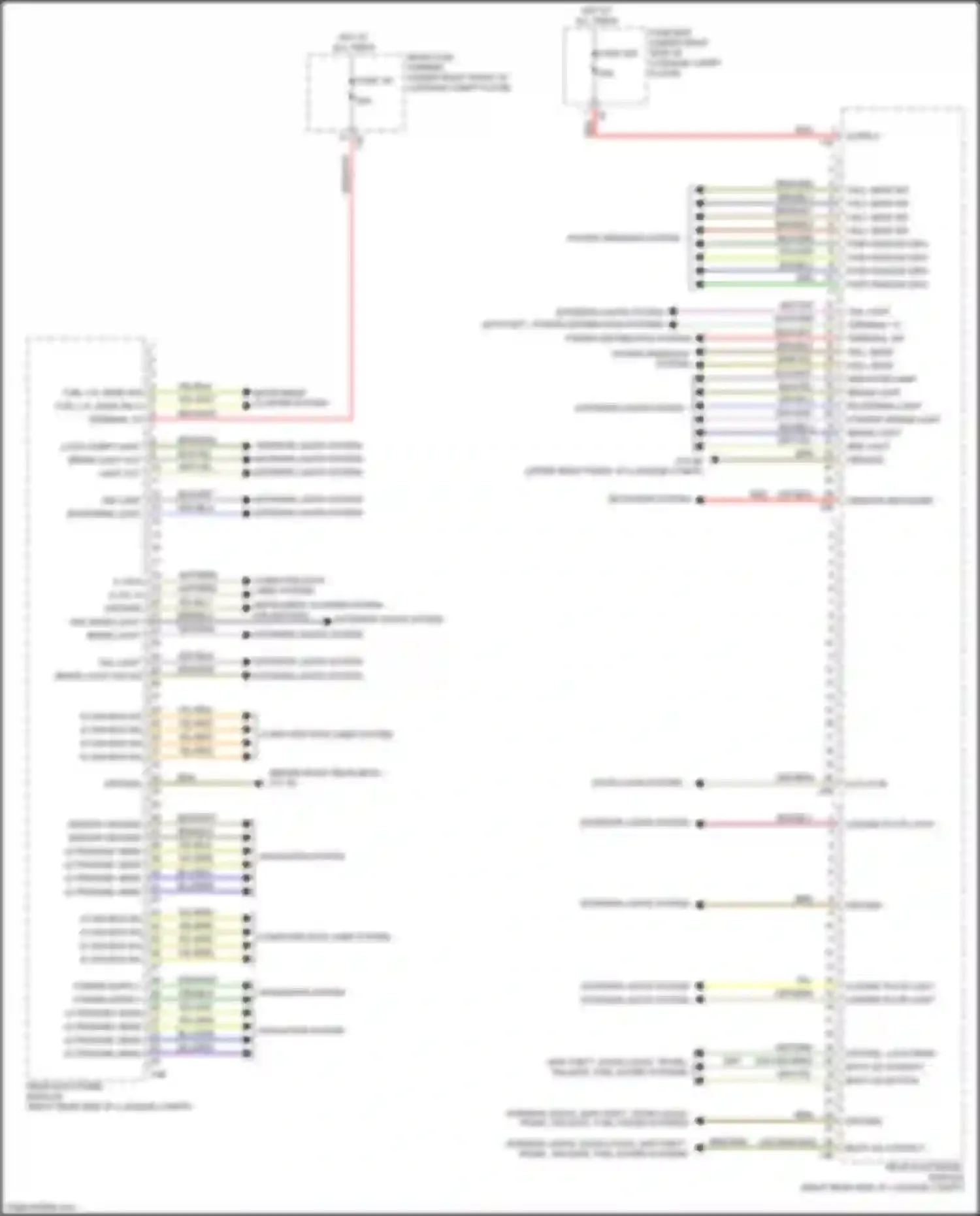 Wiring diagram hall sens sig for BMW 2 series F22/F23 facelift (2017-2021) (2 of 3)
