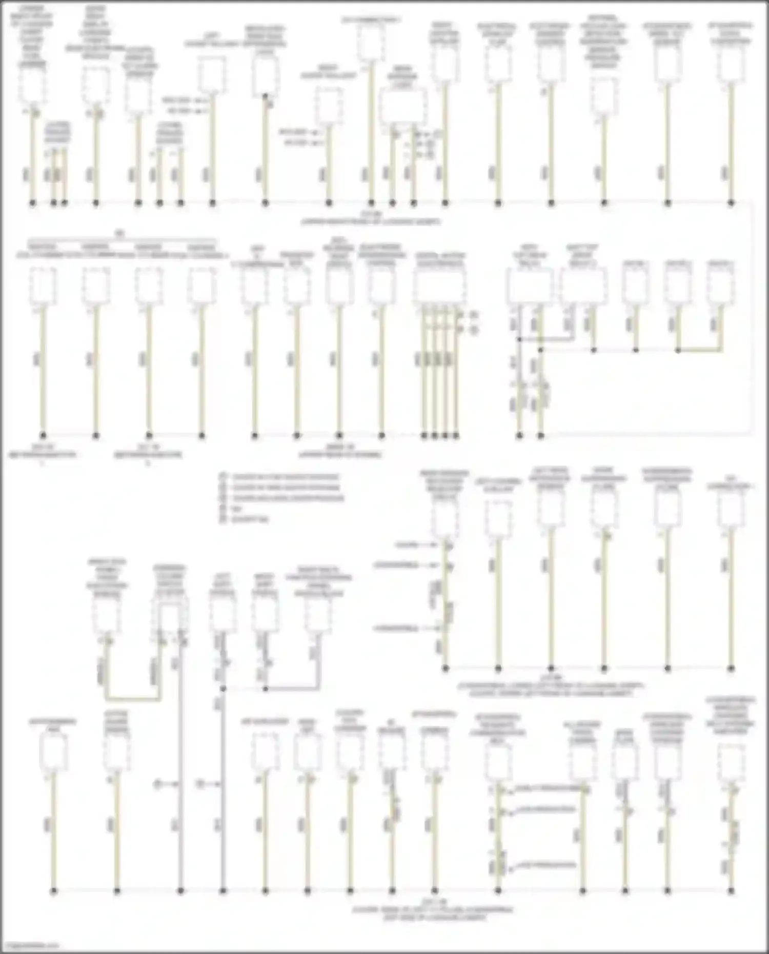 Wiring diagram steering column switch cluster for BMW 2 series F22/F23 facelift (2017-2021)