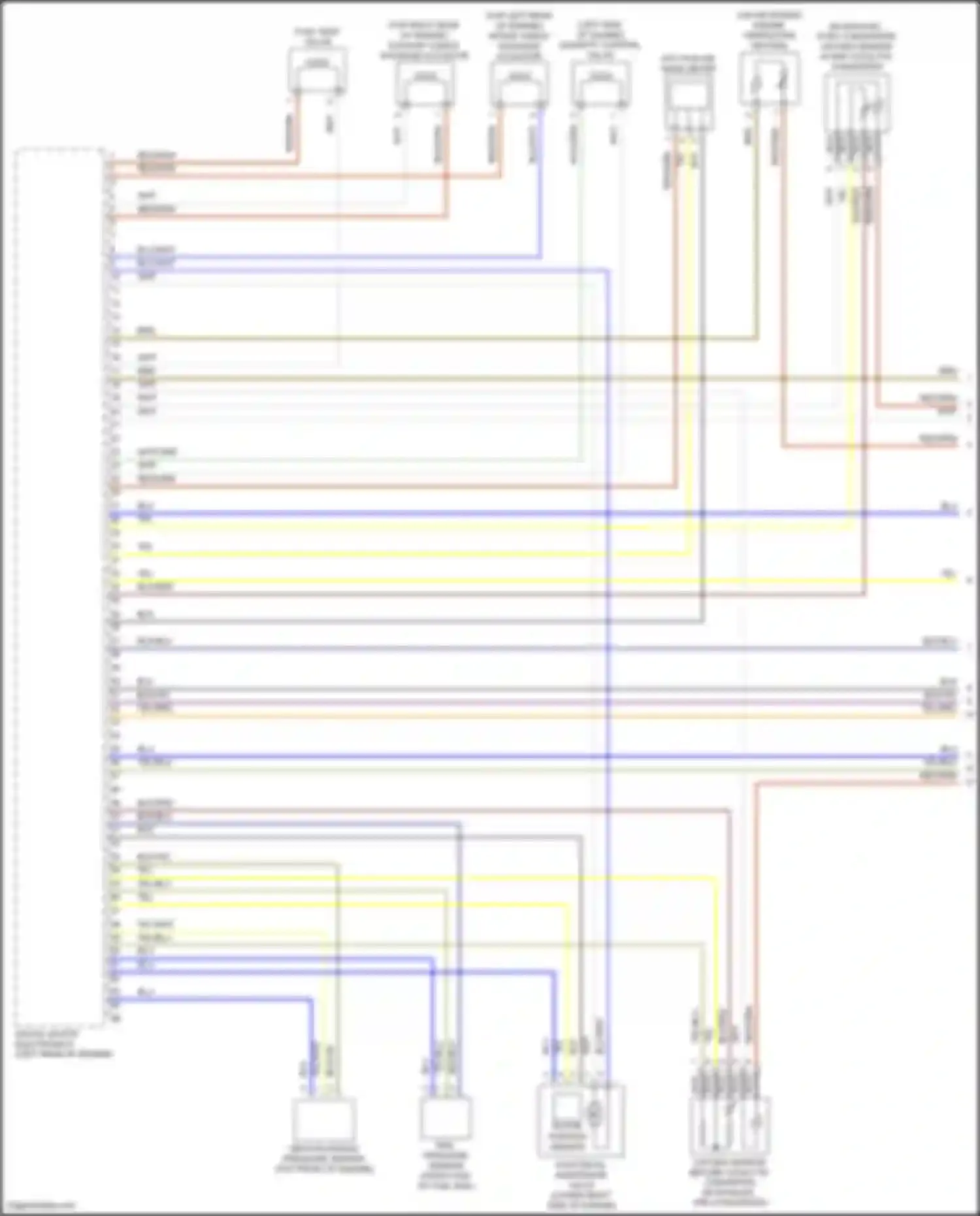 Wiring diagram quantity control valve for BMW 2 series F22/F23 facelift (2017-2021) (1 of 1)