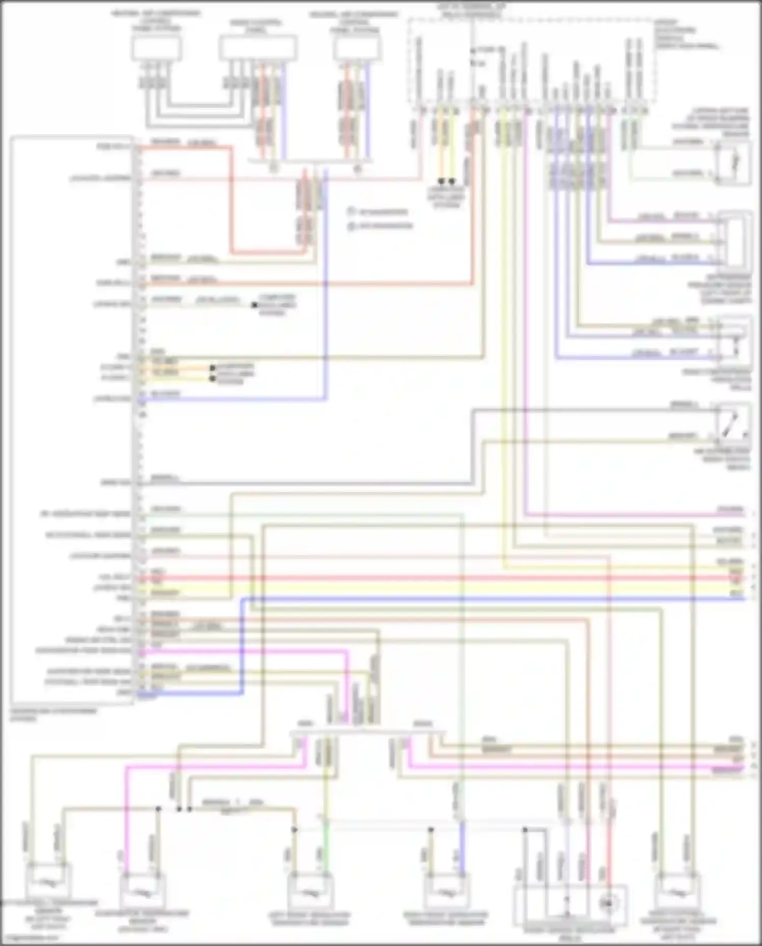 Wiring diagram sens sig for BMW 2 series F22/F23 facelift (2017-2021) (2 of 3)