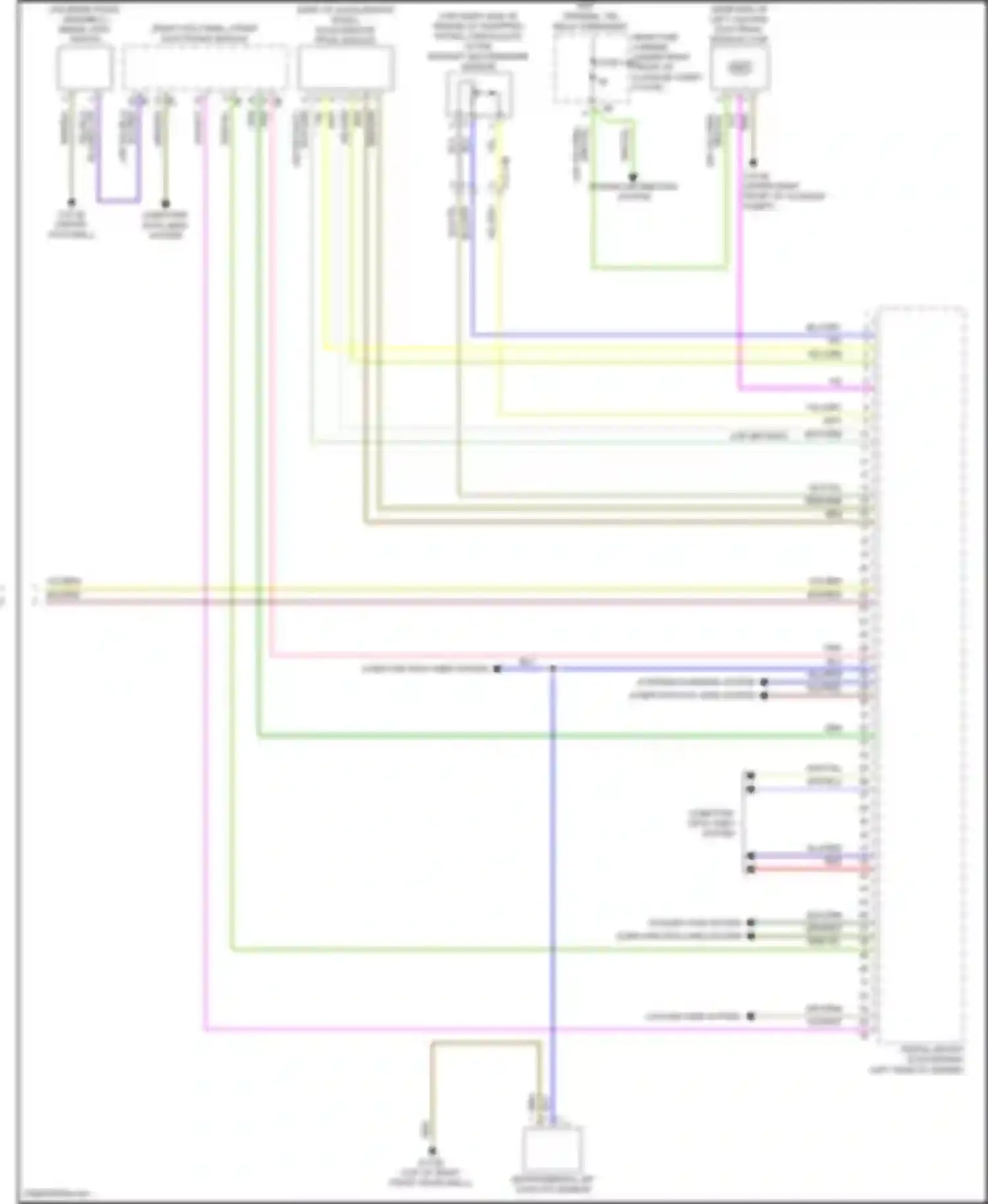 Wiring diagram starting/charging system for BMW 2 series F22/F23 facelift (2017-2021) (2 of 2)