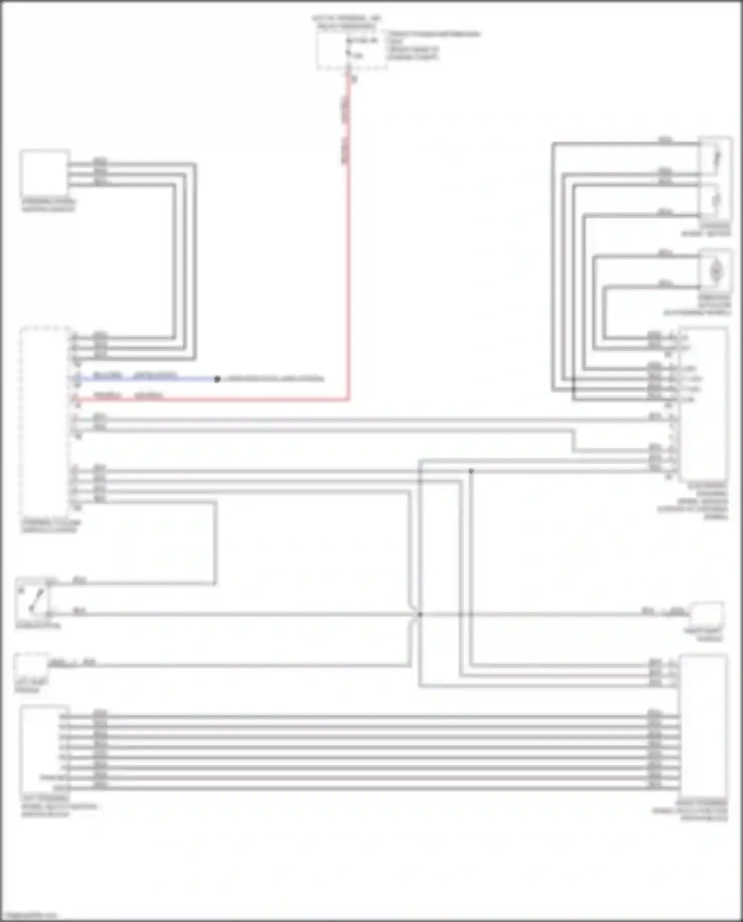 Wiring diagram t lhz- for BMW 2 series F22/F23 facelift (2017-2021) (1 of 1)