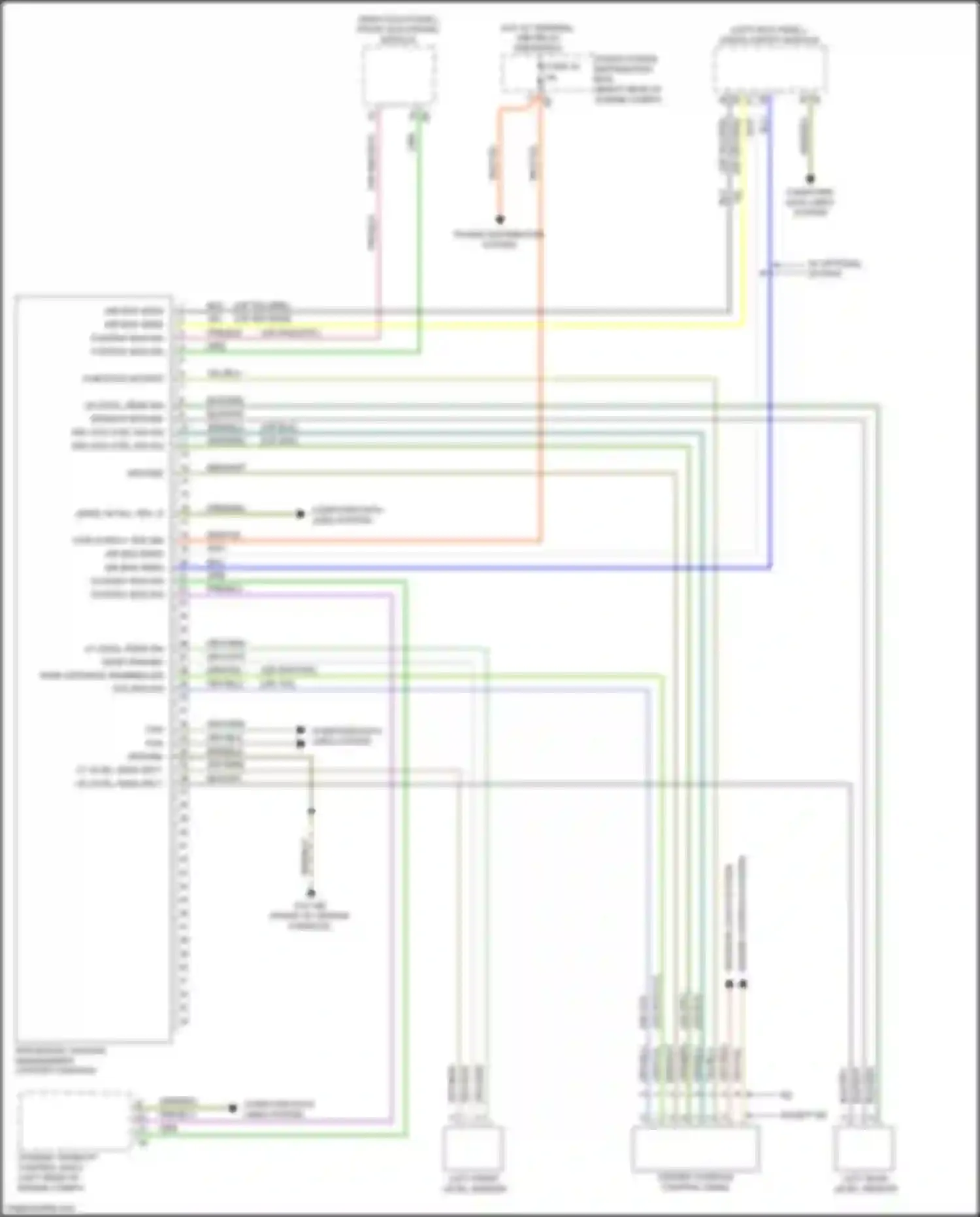 Wiring diagram w/ optional extras for BMW 2 series F22/F23 facelift (2017-2021) (1 of 4)