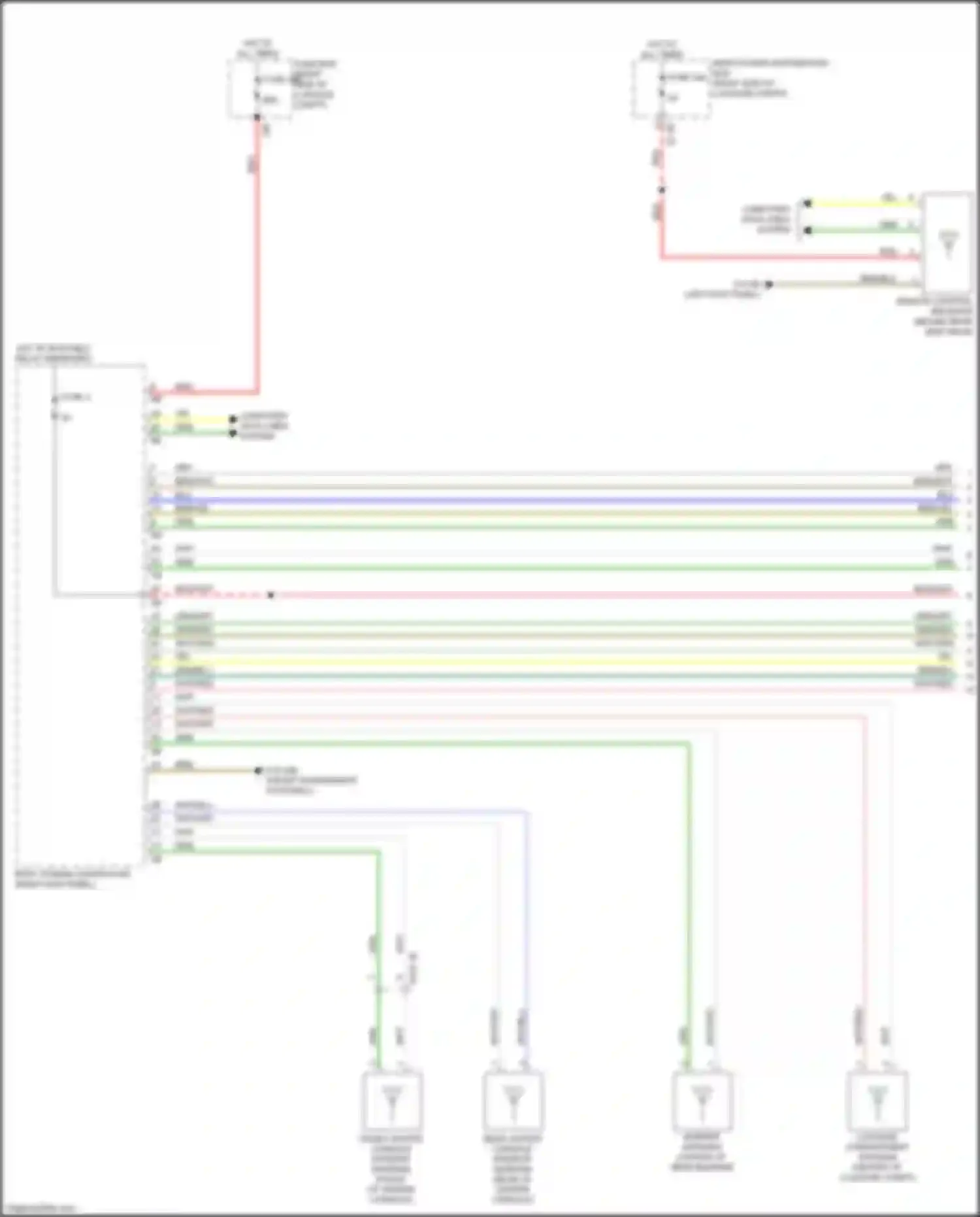 2 series BMW G42 (2021-2024): Access/start circuit (1 of 2)