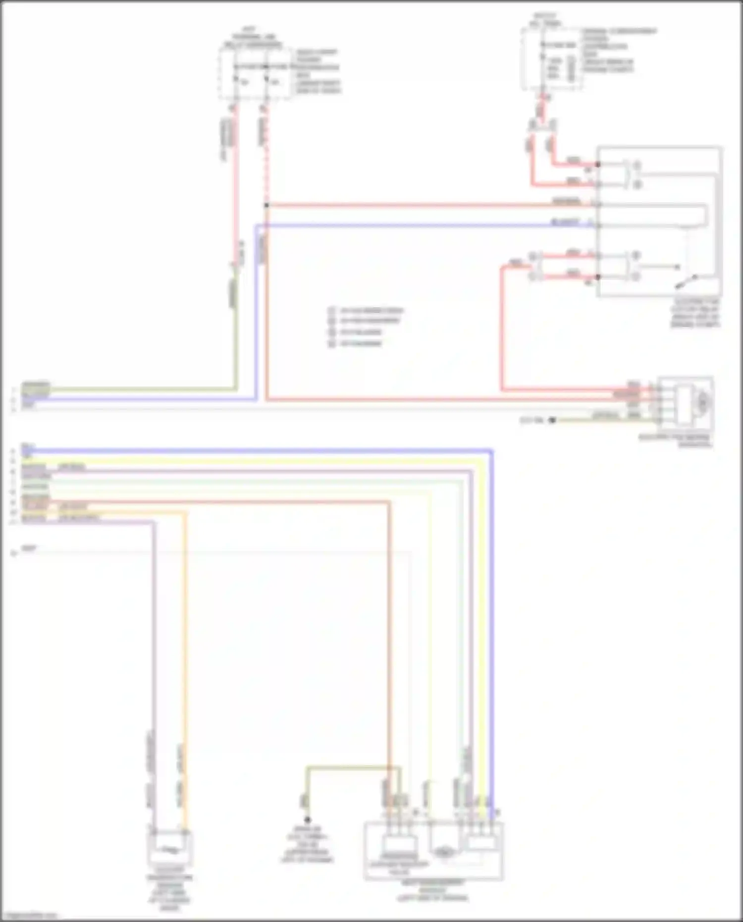 2 series BMW G42 (2021-2024): Cooling fan circuit (2 of 2)