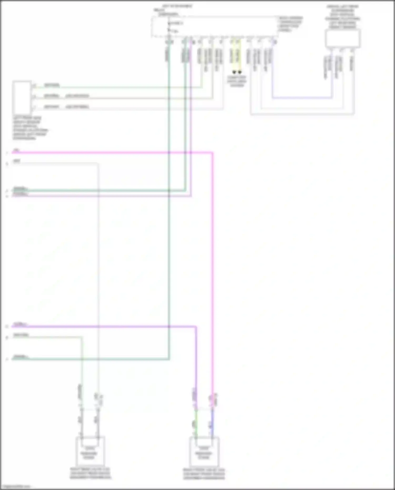 2 series BMW G42 (2021-2024): Electronic suspension circuit (2 of 2)