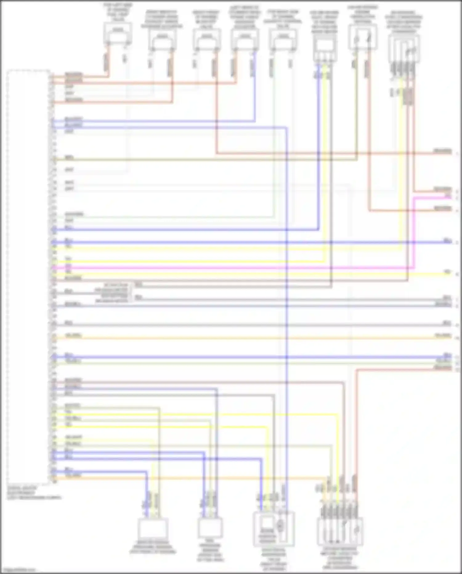 2 series BMW G42 (2021-2024): Wiring diagram engine performance 2.0l turbo (1 of 6)