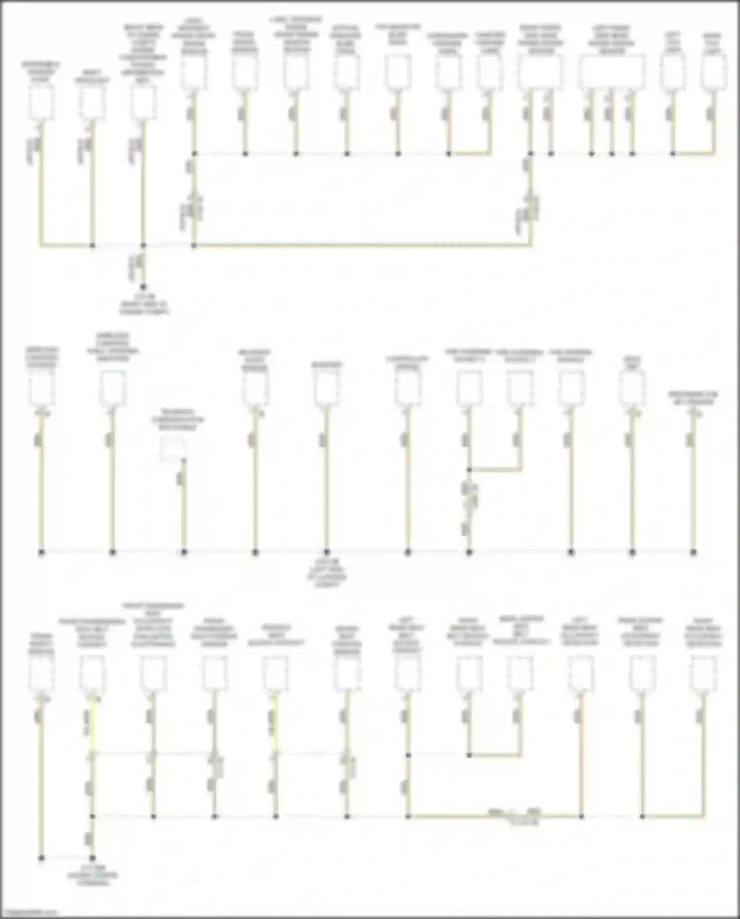 2 series BMW G42 (2021-2024): Ground distribution circuit (2 of 5)