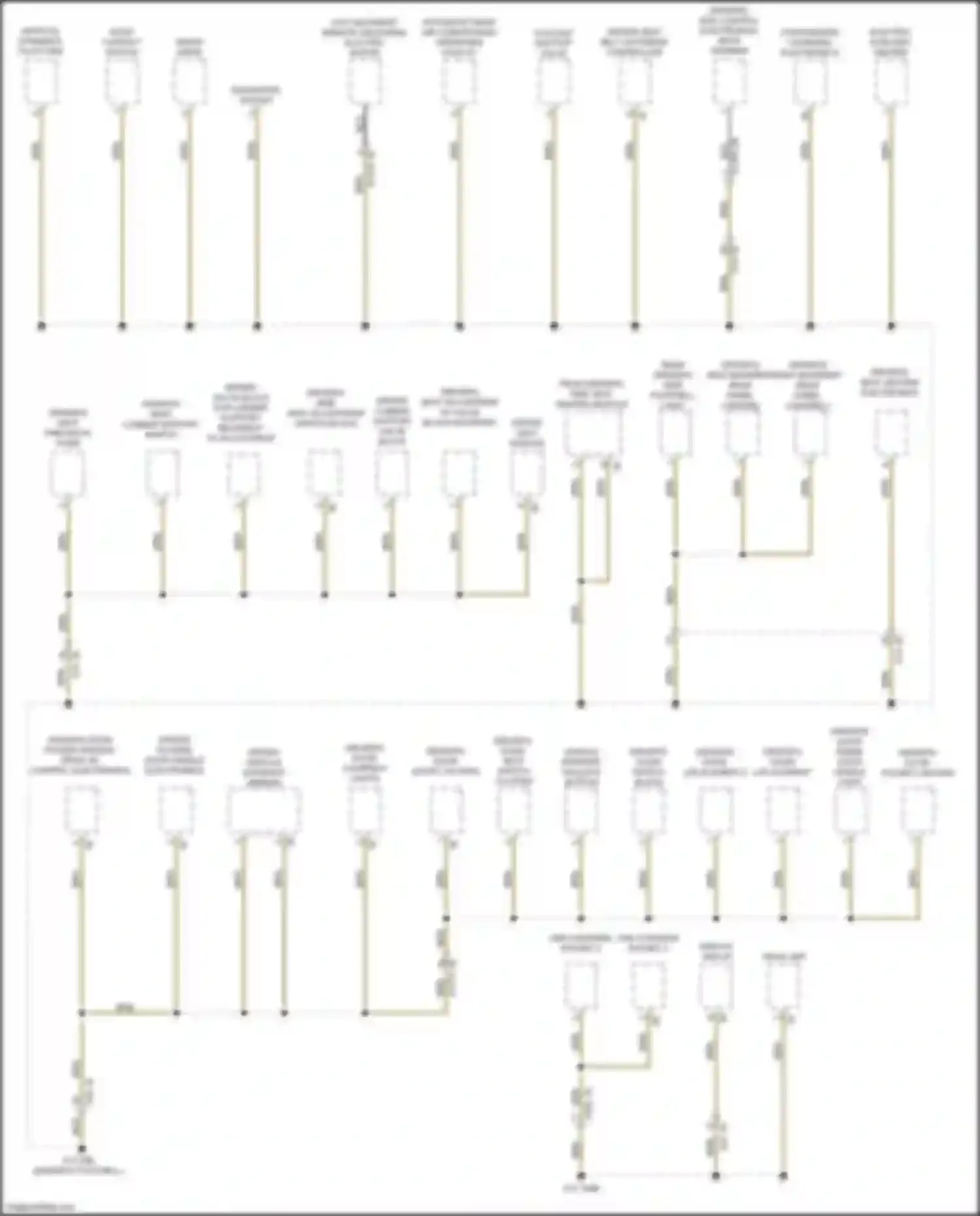 2 series BMW G42 (2021-2024): Ground distribution circuit (3 of 5)