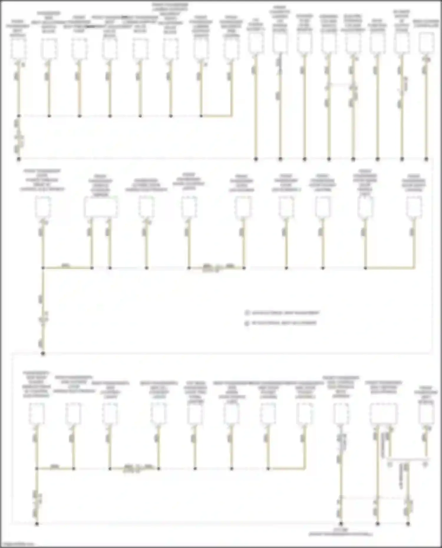 2 series BMW G42 (2021-2024): Ground distribution circuit (4 of 5)