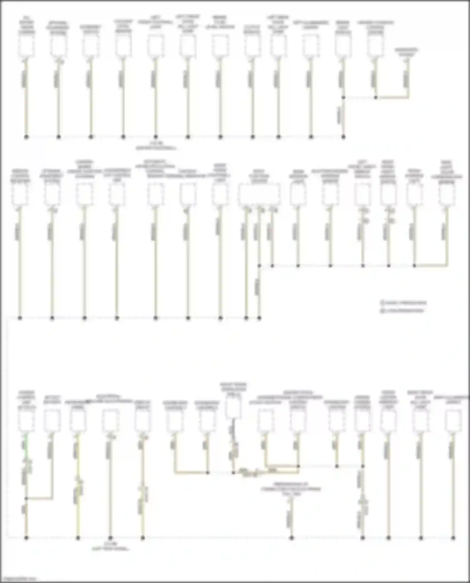 2 series BMW G42 (2021-2024): Ground distribution circuit (5 of 5)