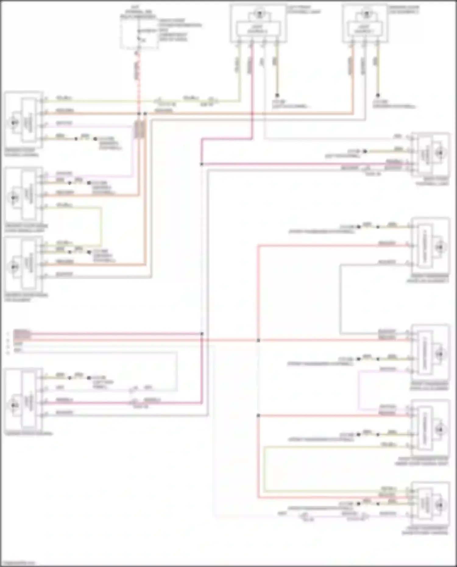 2 series BMW G42 (2021-2024): Courtesy lamps circuit (3 of 3)