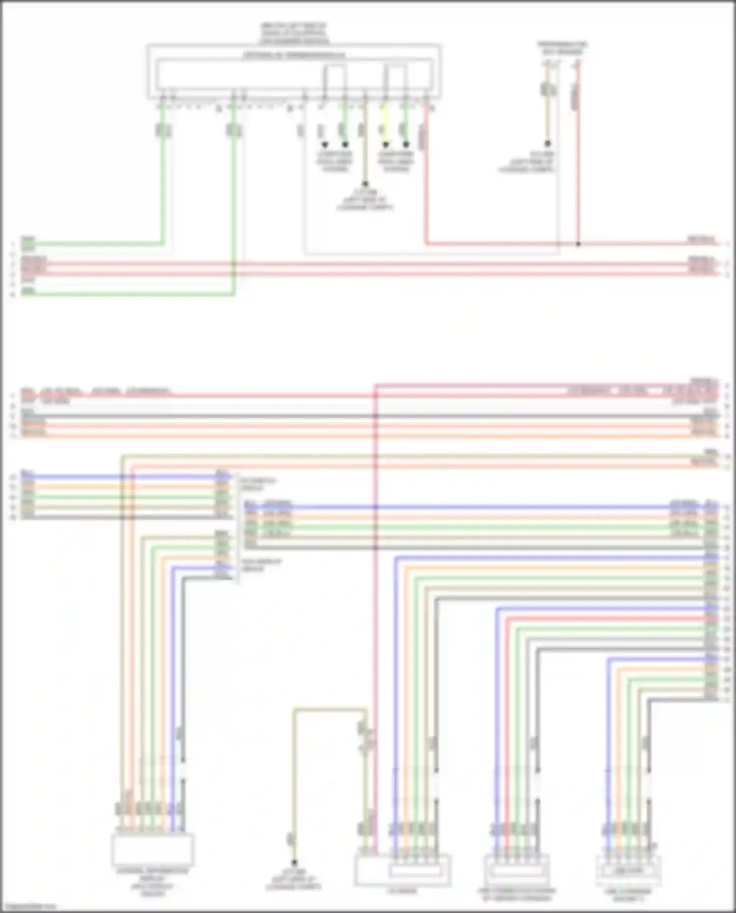 2 series BMW G42 (2021-2024): Navigation circuit, base (4 of 6)