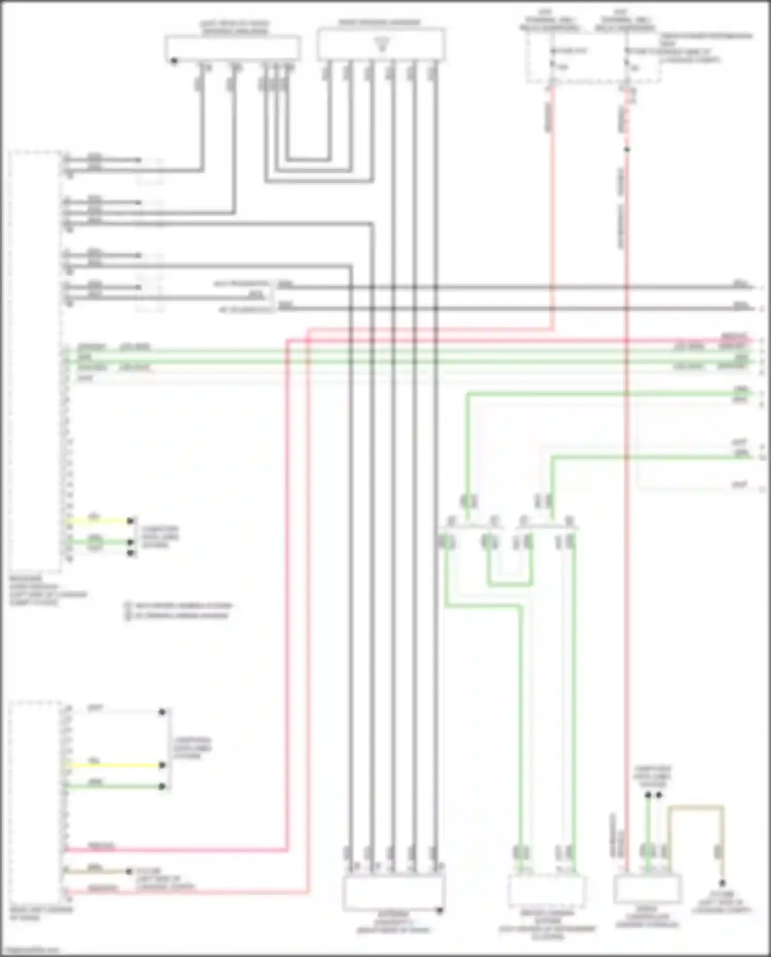 2 series BMW G42 (2021-2024): Navigation circuit, high level (1 of 6)