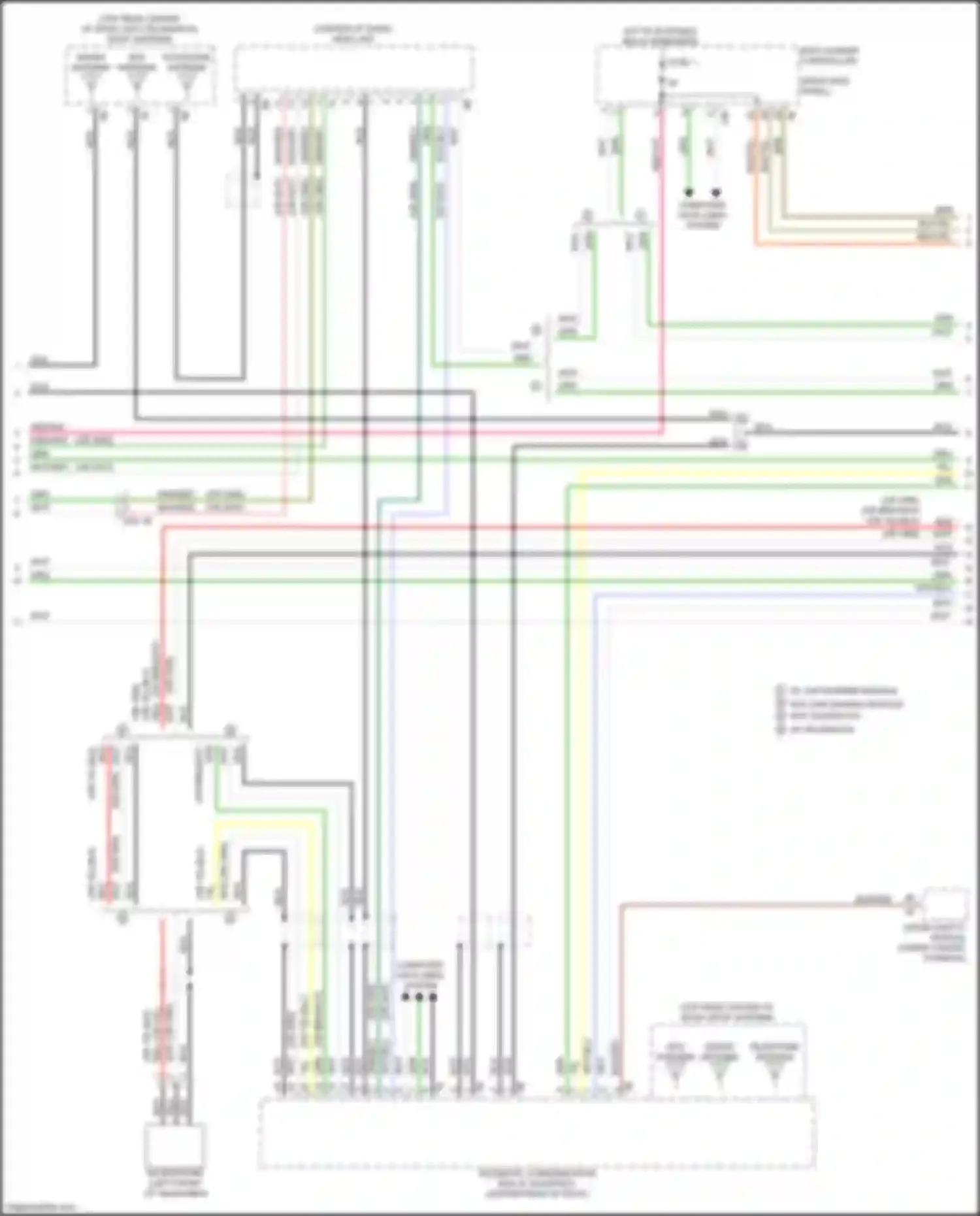 2 series BMW G42 (2021-2024): Navigation circuit, high level (2 of 6)