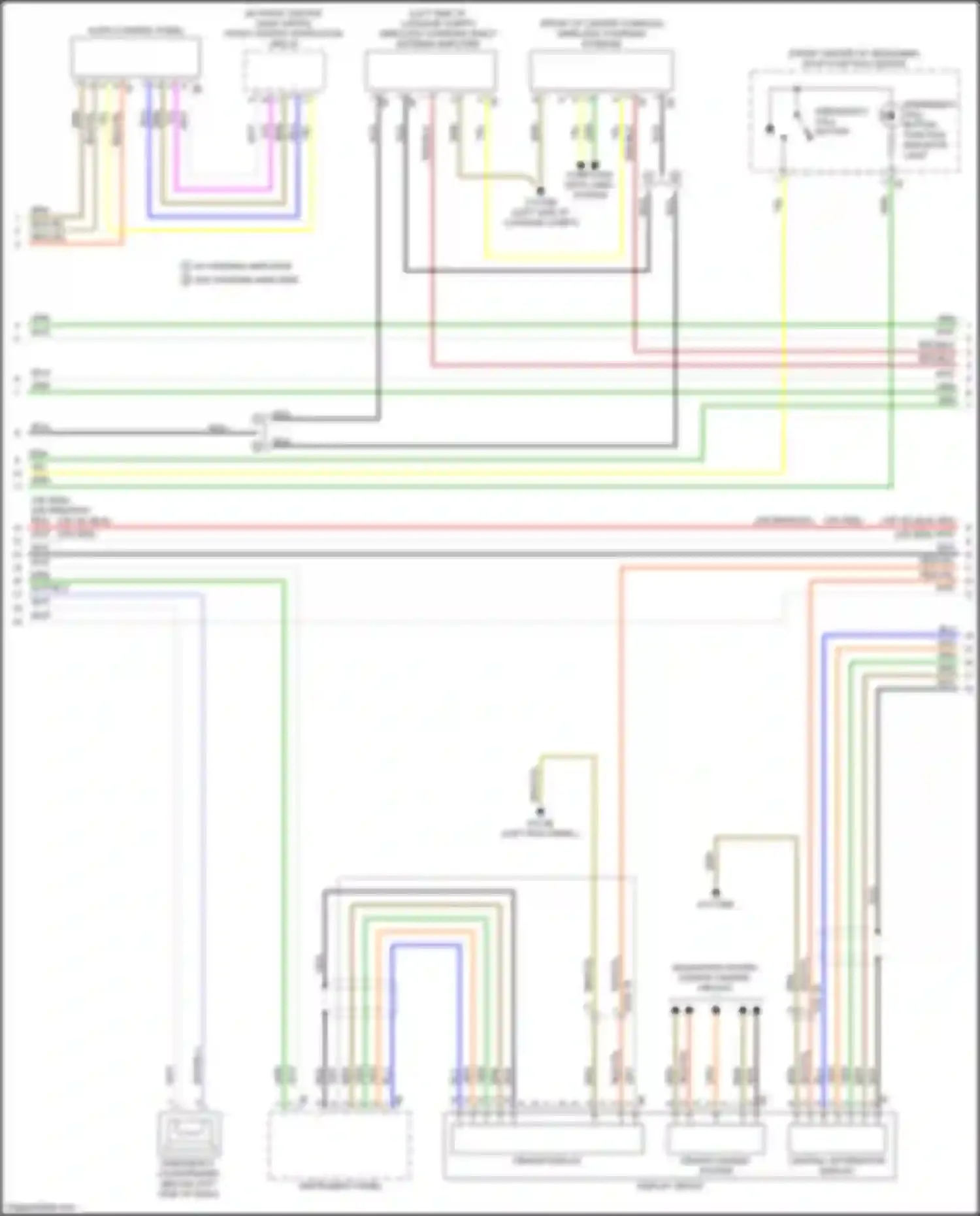 2 series BMW G42 (2021-2024): Navigation circuit, high level (3 of 6)