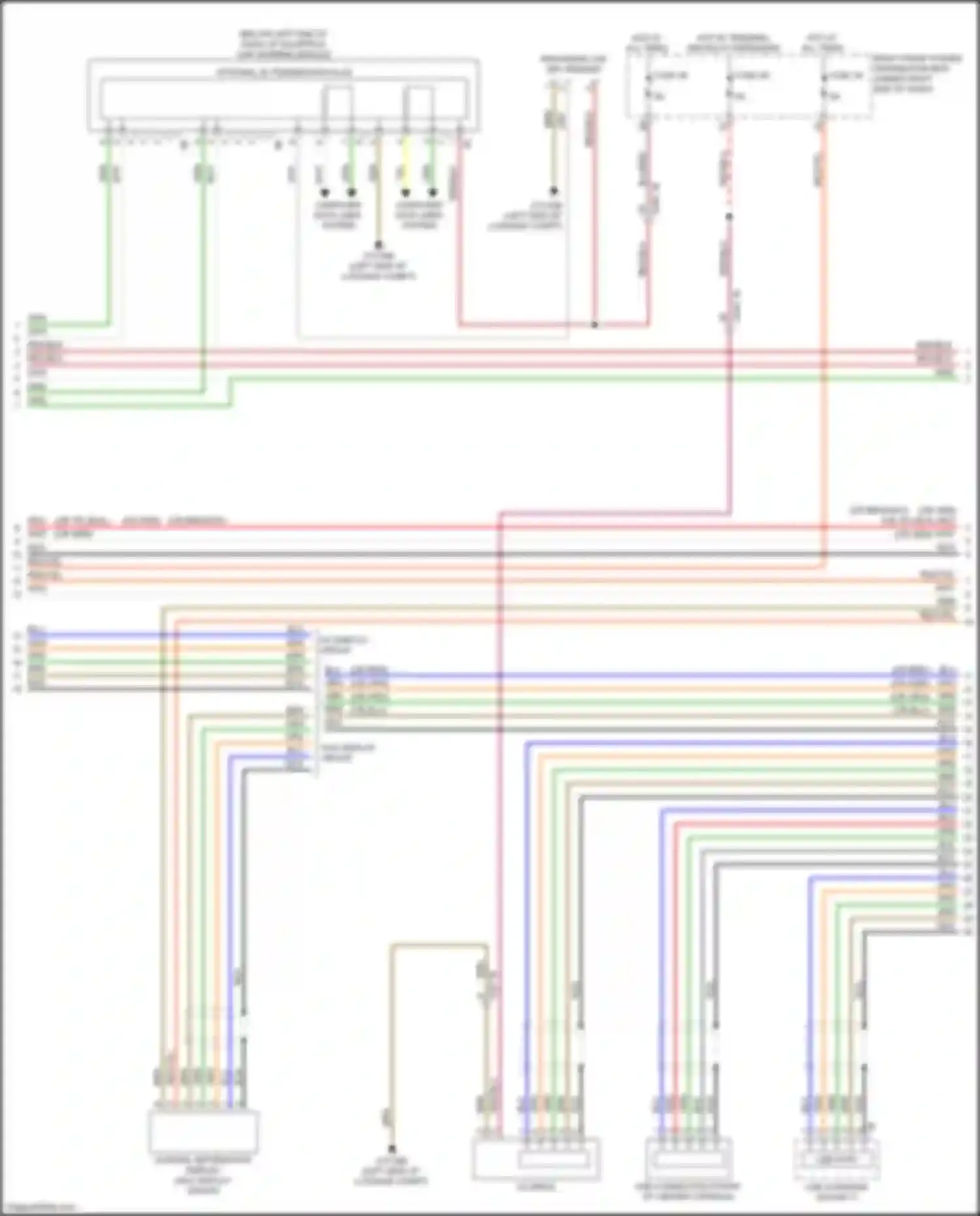 2 series BMW G42 (2021-2024): Navigation circuit, high level (4 of 6)