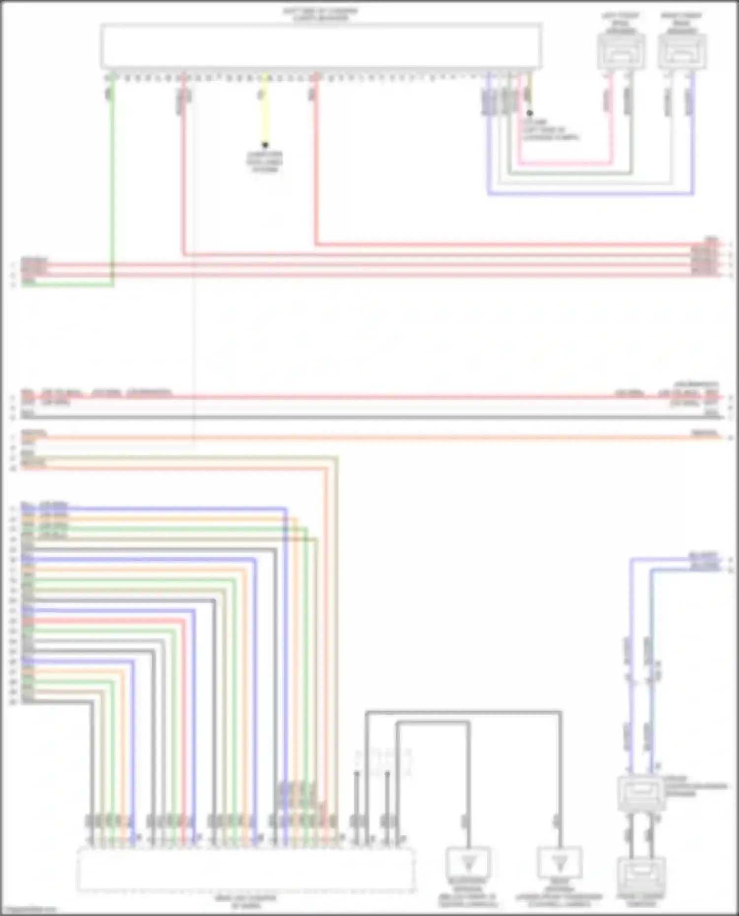 2 series BMW G42 (2021-2024): Navigation circuit, high level (5 of 6)