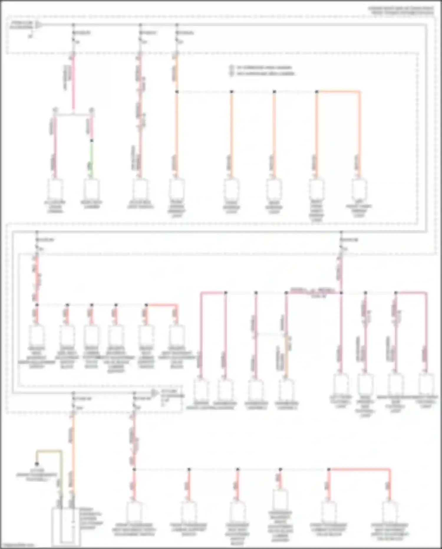 2 series BMW G42 (2021-2024): Power distribution circuit (4 of 7)
