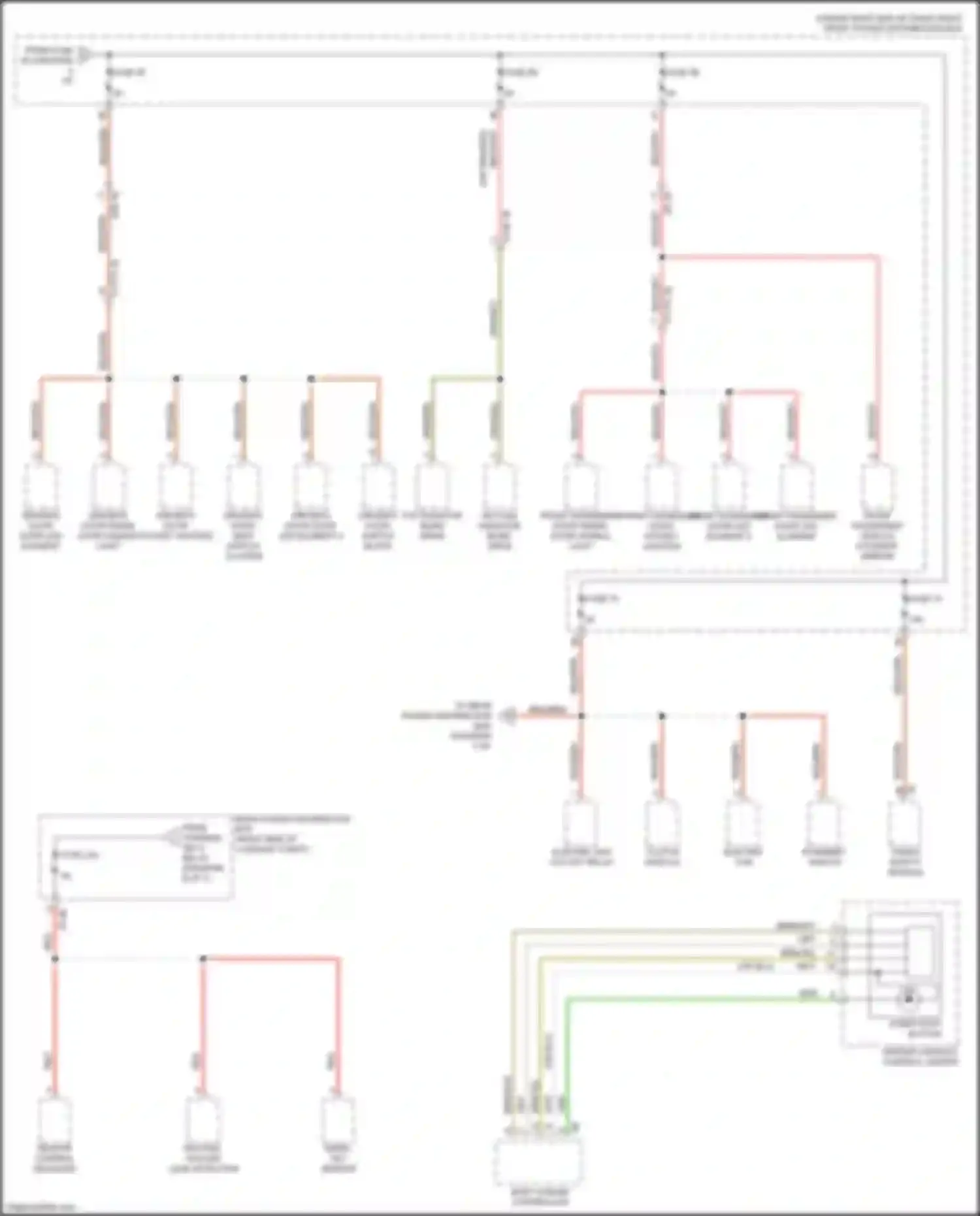 2 series BMW G42 (2021-2024): Power distribution circuit (5 of 7)