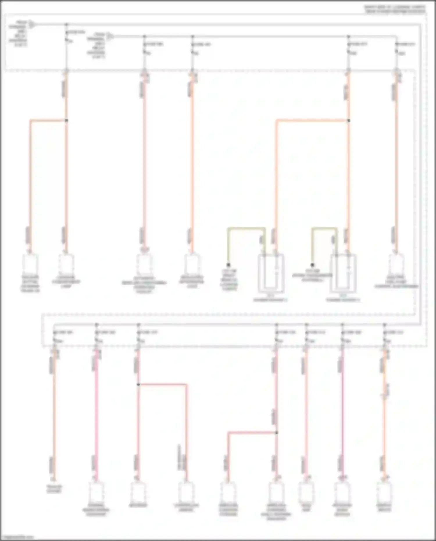 2 series BMW G42 (2021-2024): Power distribution circuit (7 of 7)