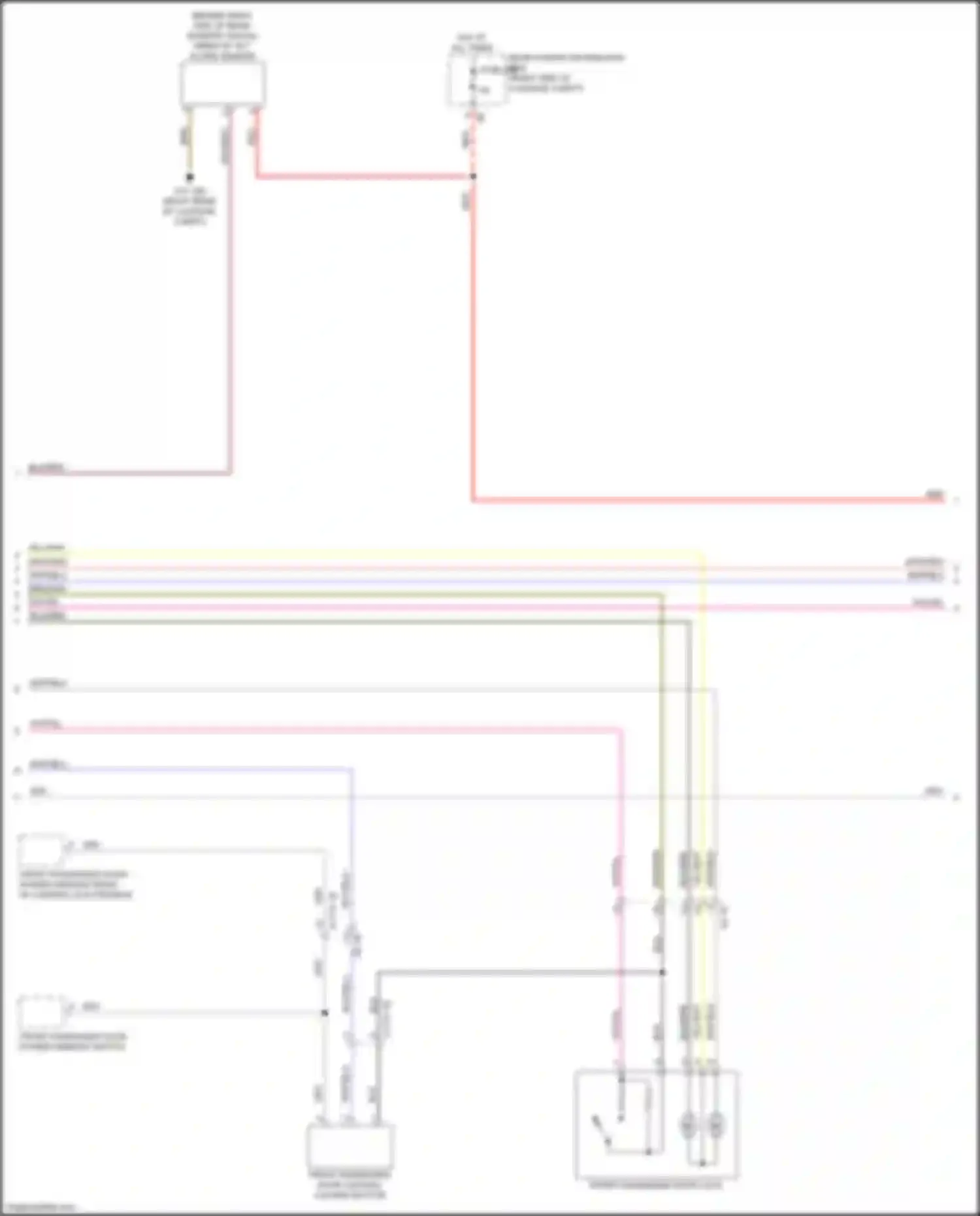 2 series BMW G42 (2021-2024): Power door locks circuit (2 of 3)