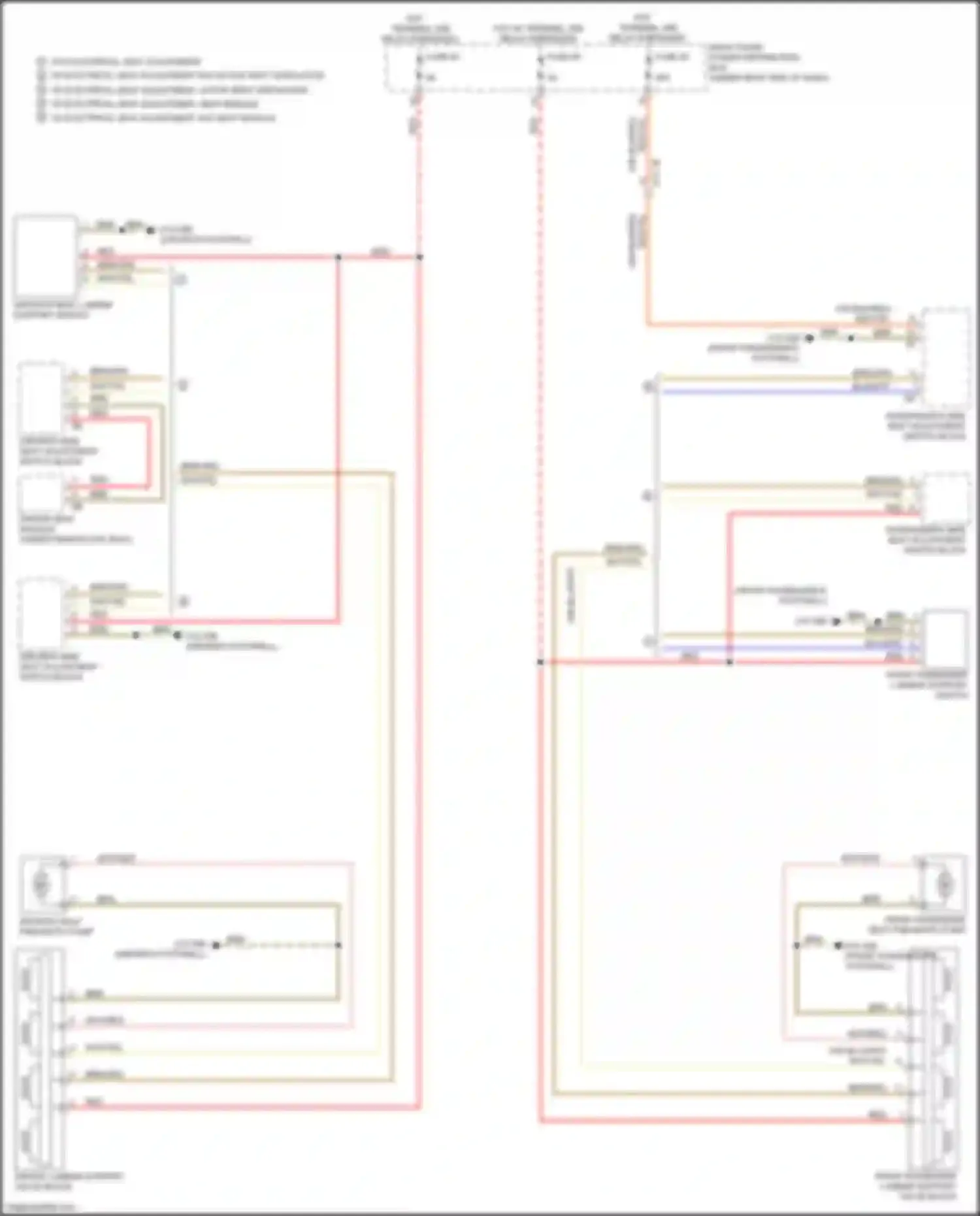2 series BMW G42 (2021-2024): Lumbar circuit, w/o backrest