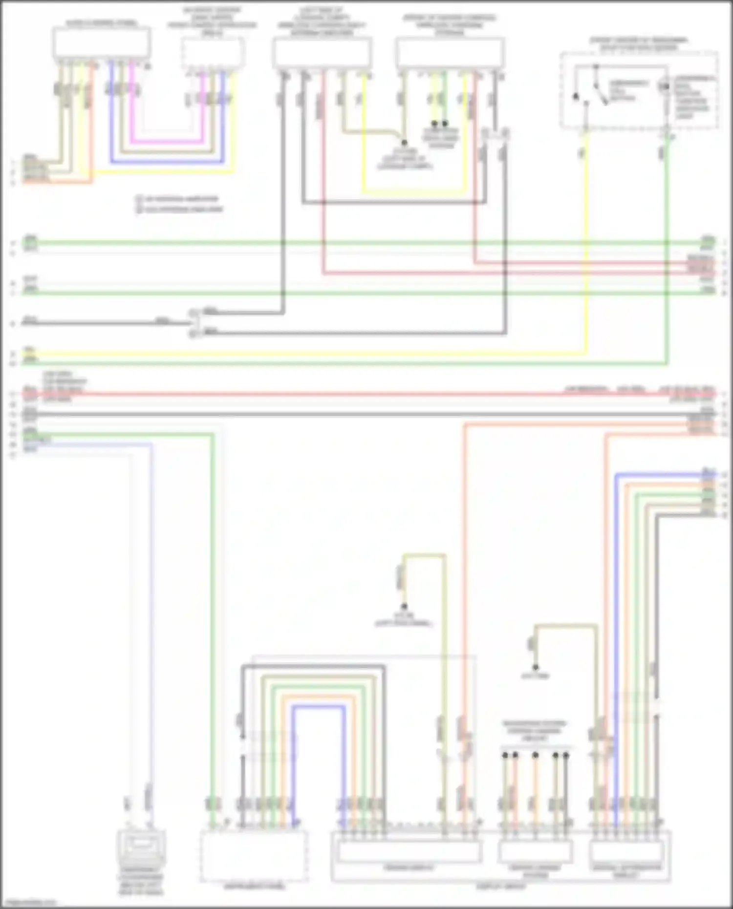 2 series BMW G42 (2021-2024): Radio circuit, base (3 of 6)