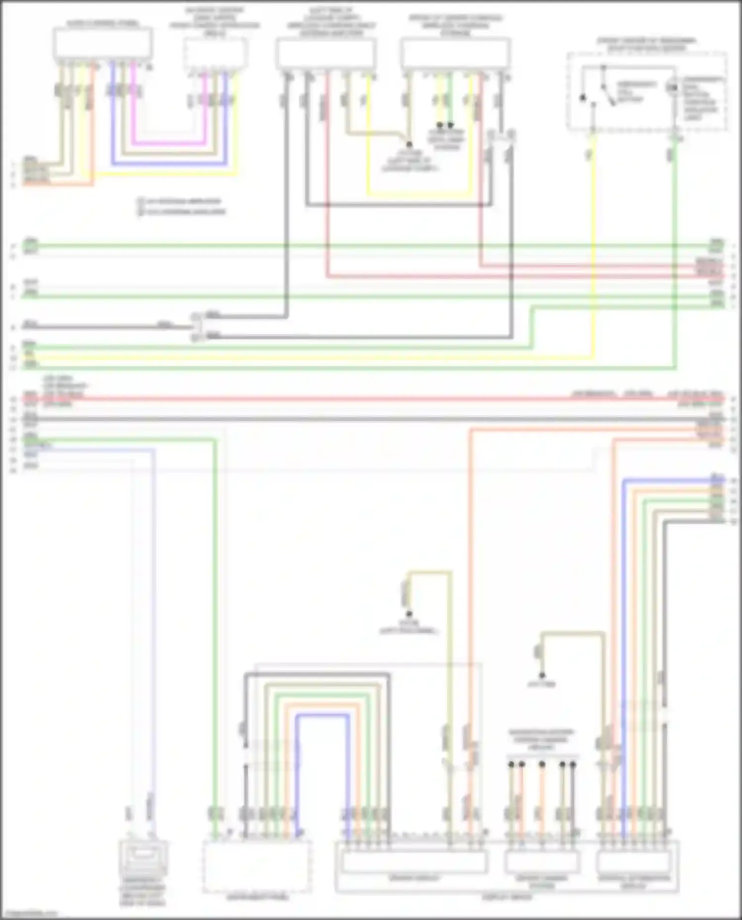 2 series BMW G42 (2021-2024): Radio circuit, high level (3 of 6)
