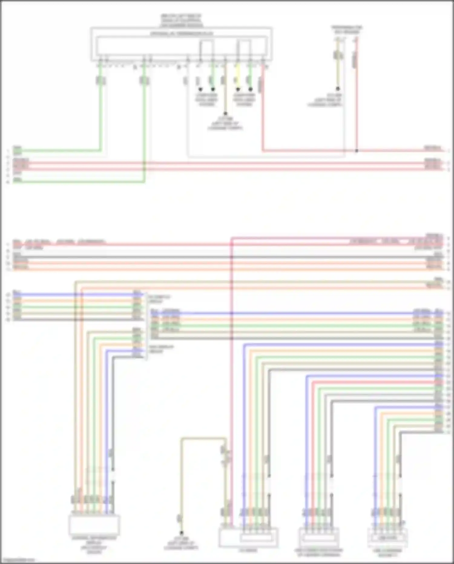 2 series BMW G42 (2021-2024): Radio circuit, mid level (4 of 6)