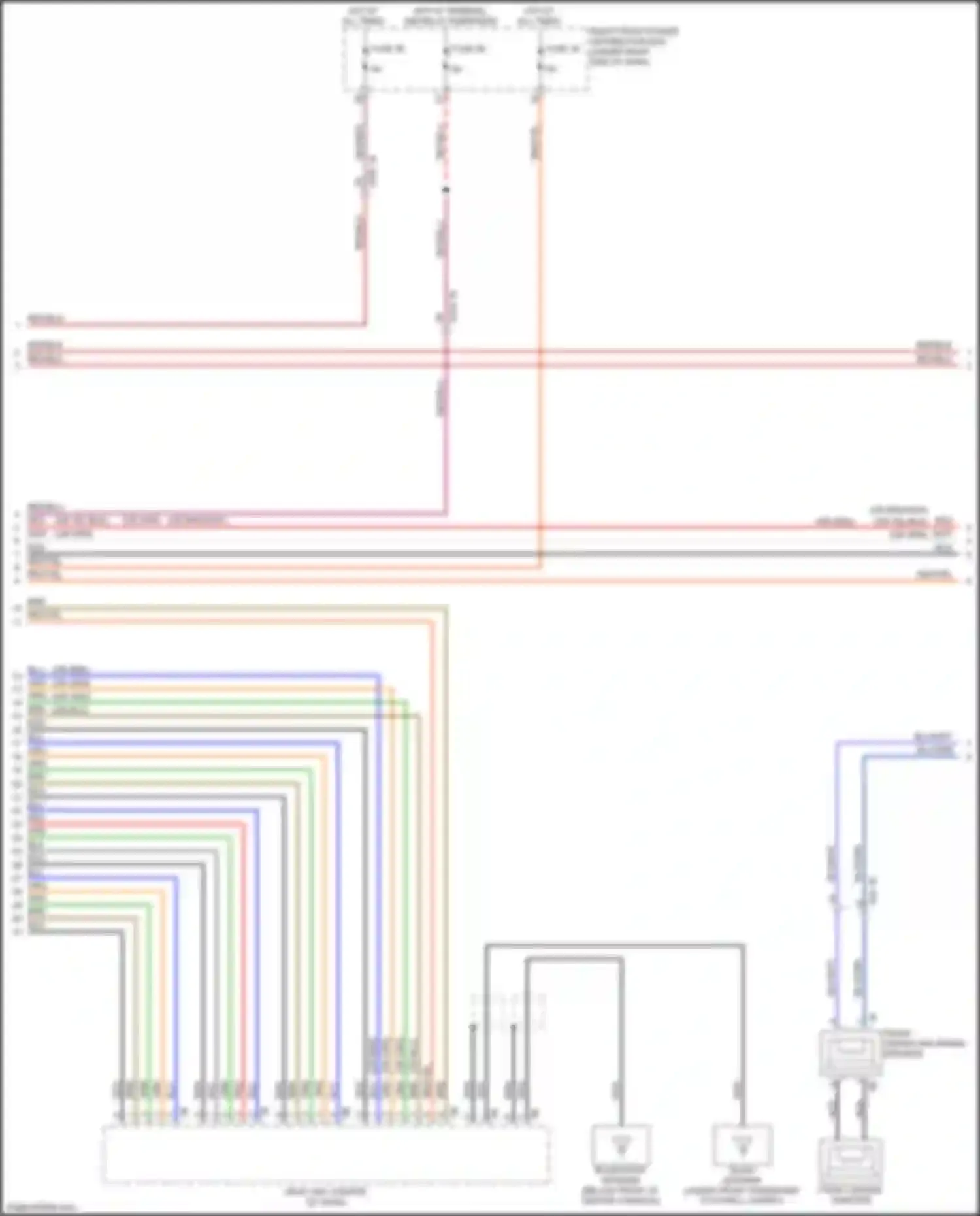 2 series BMW G42 (2021-2024): Radio circuit, mid level (5 of 6)