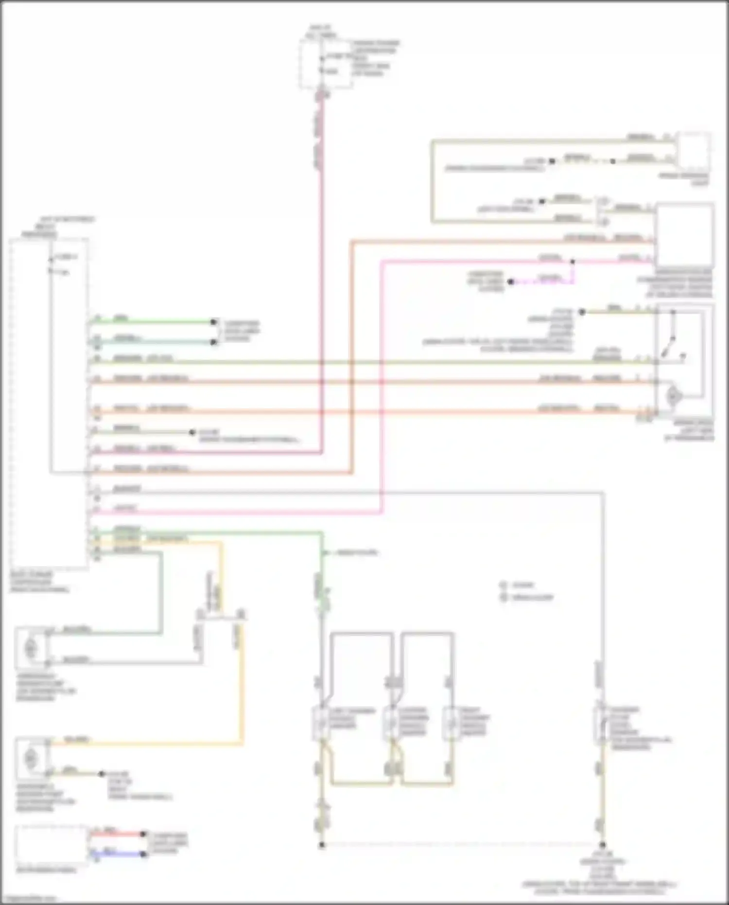 2 series BMW G42 (2021-2024): Wiper/washer circuit
