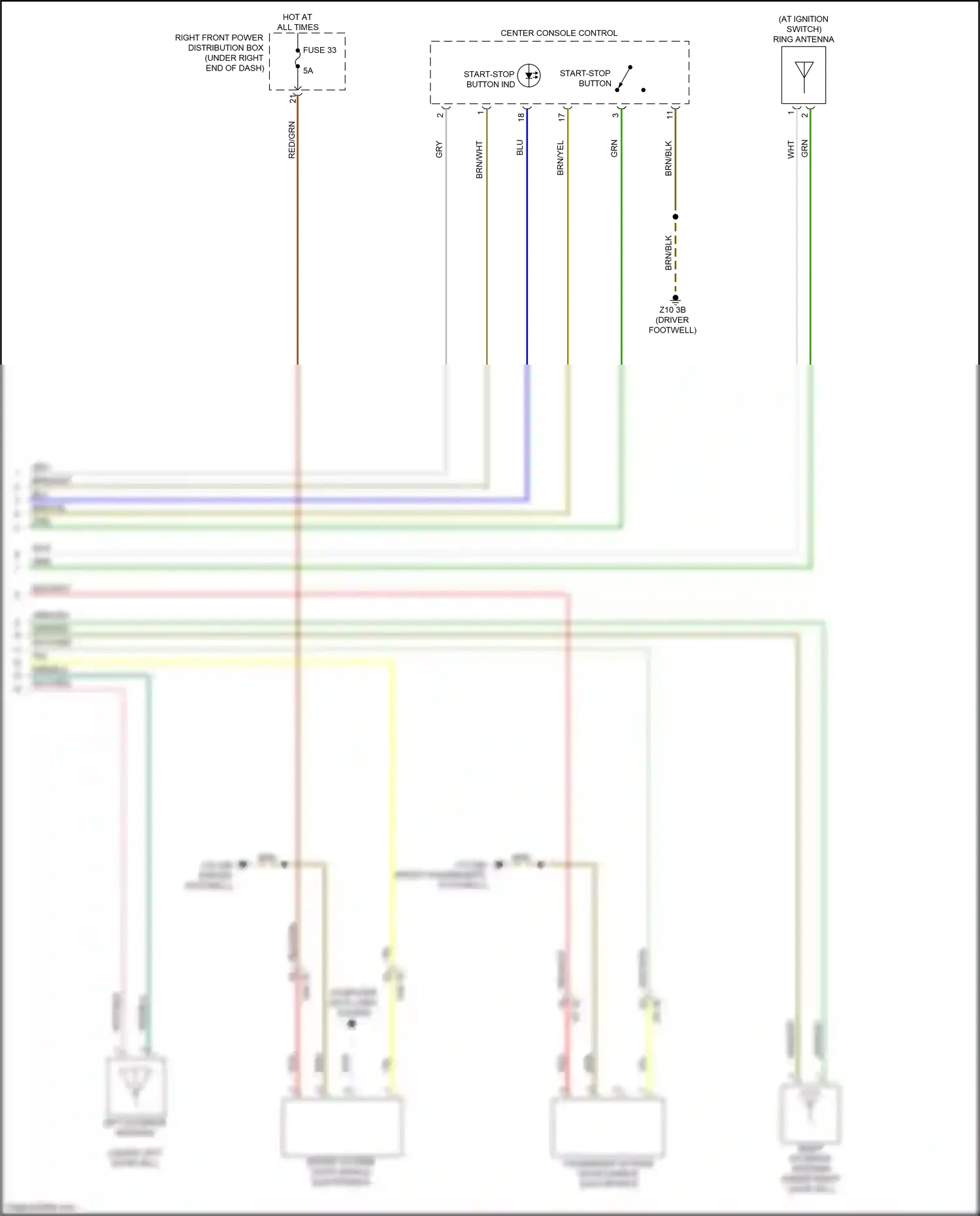 Wiring diagram computer data lines system for BMW 2 series G42 (2021-2024) (52 of 79)