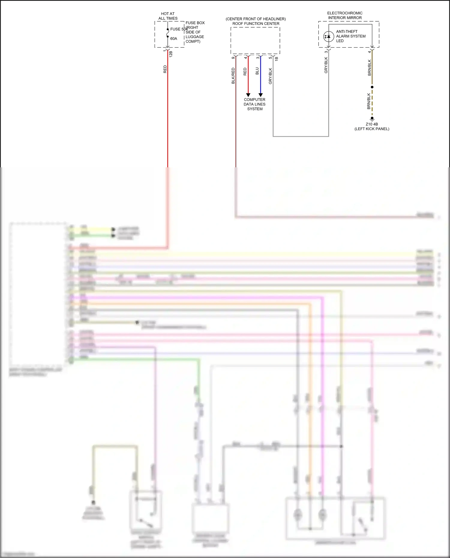 Wiring diagram computer data lines system for BMW 2 series G42 (2021-2024) (74 of 79)
