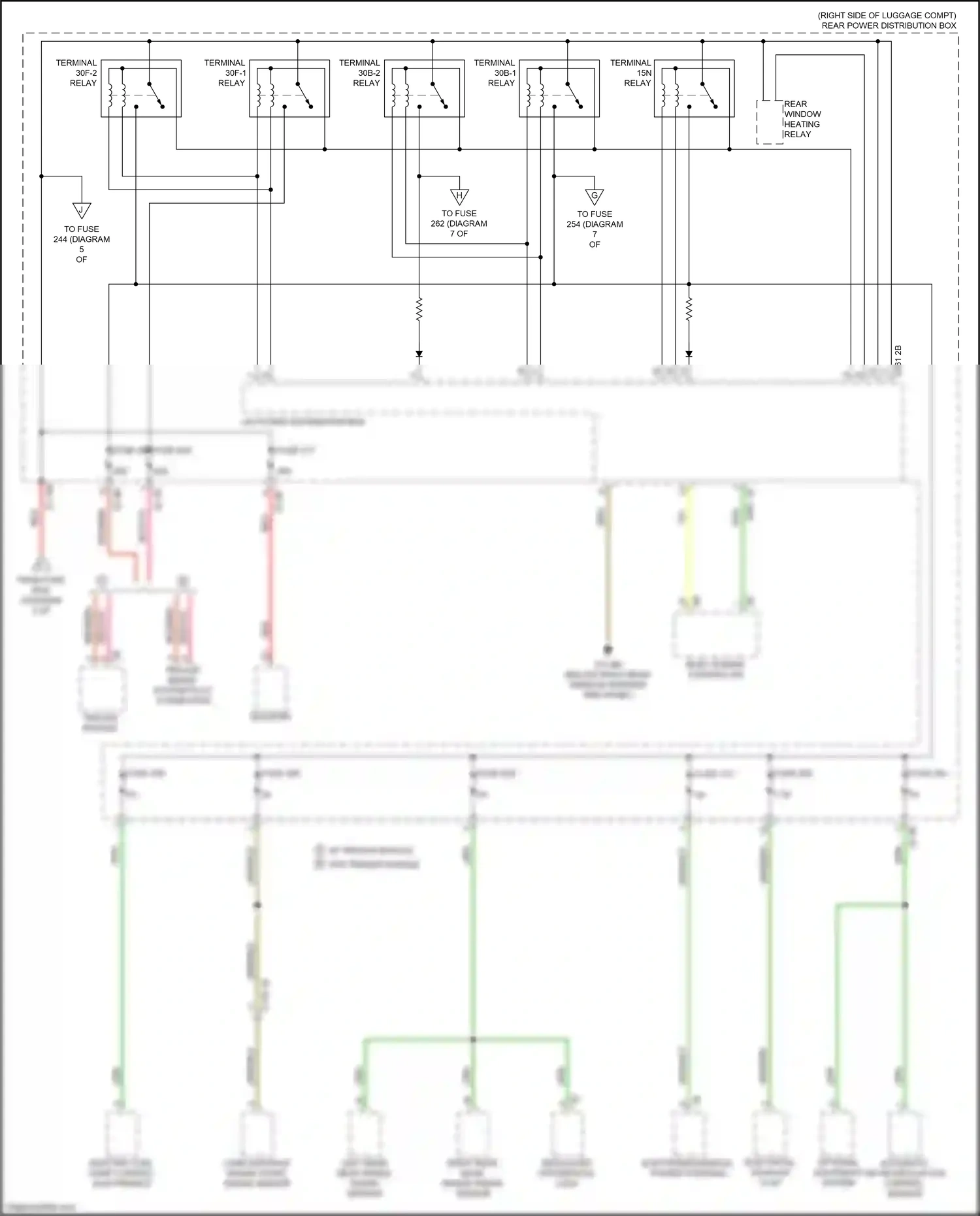 Wiring diagram trailer module for BMW 2 series G42 (2021-2024) (4 of 5)