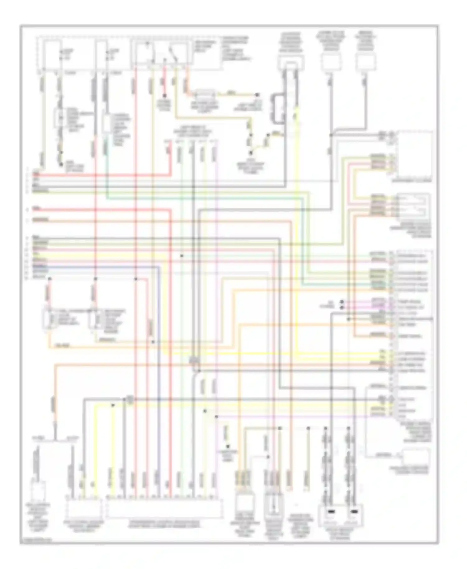 3 series BMW E36 (1990-2000): Wiring diagram engine performance 1.9ls (2 of 2)