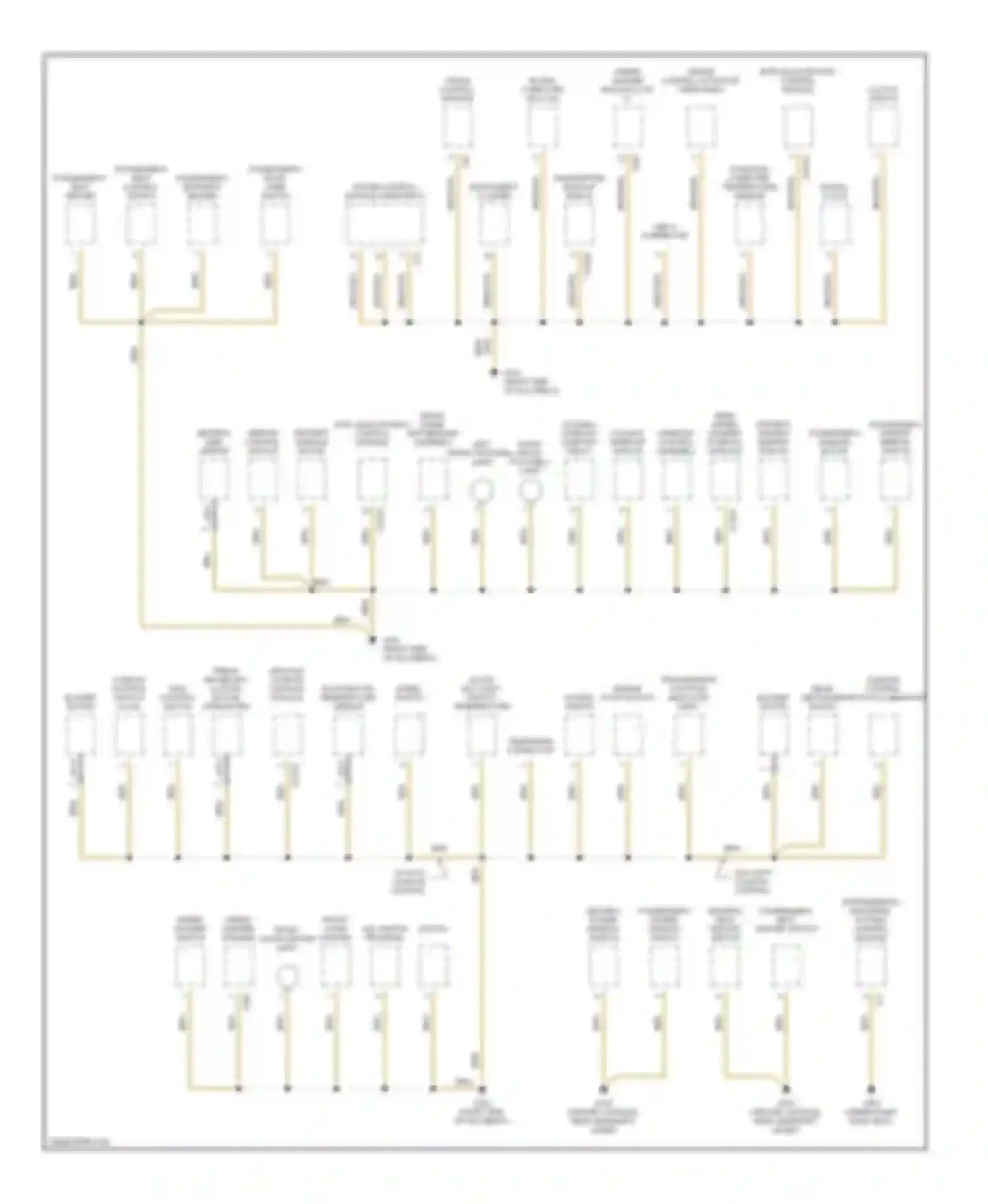 3 series BMW E36 (1990-2000): Ground distribution circuit (2 of 3)