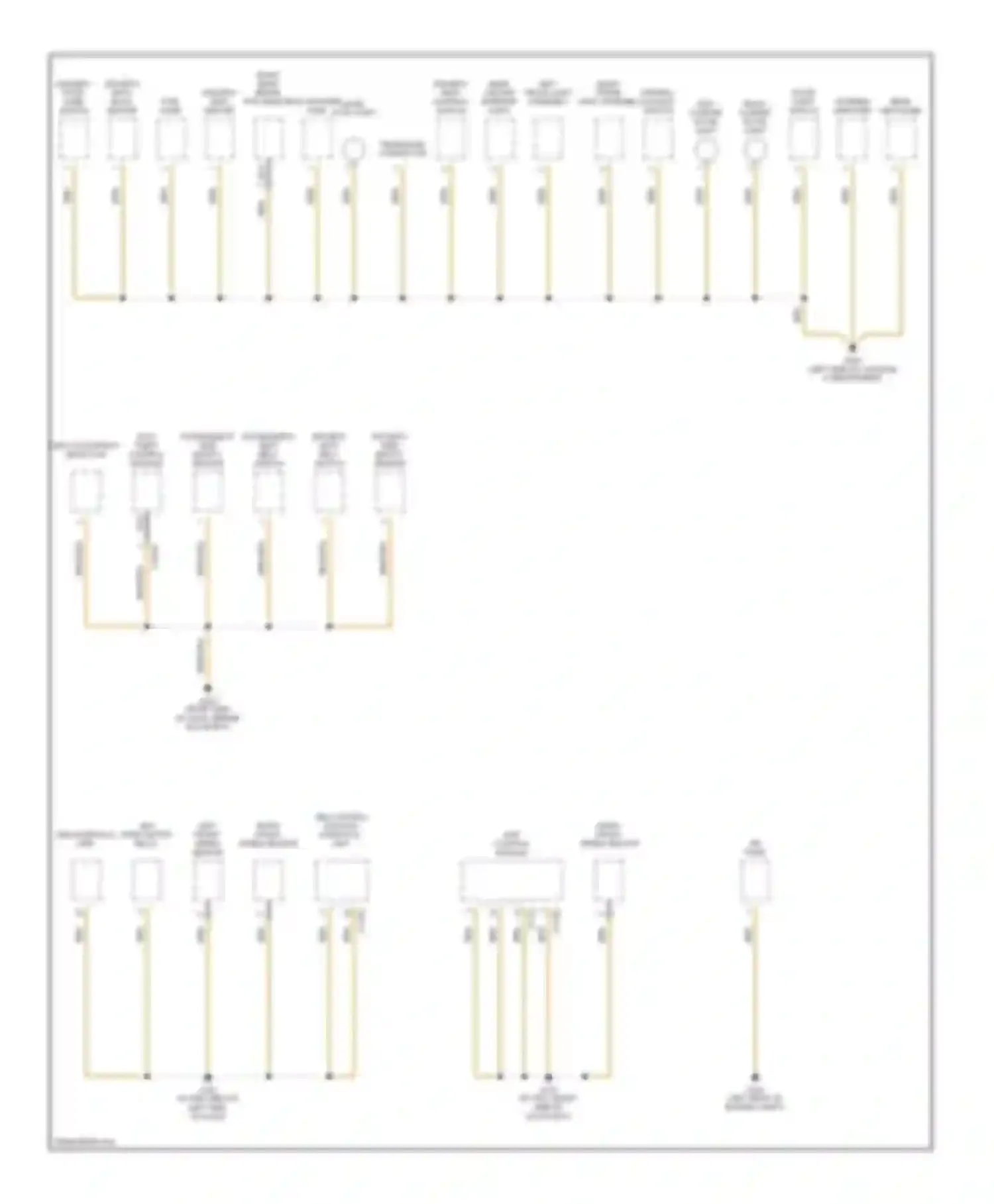 3 series BMW E36 (1990-2000): Ground distribution circuit (3 of 3)