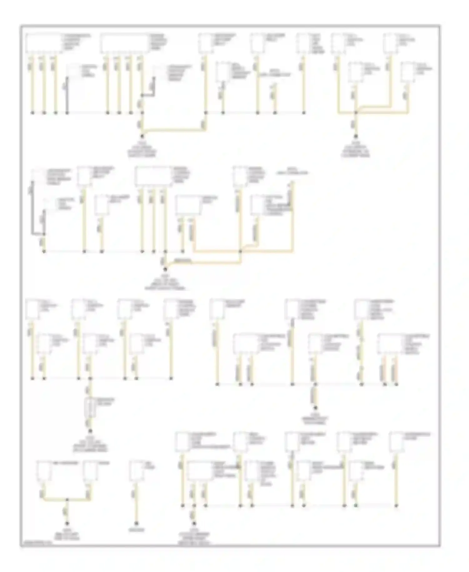 3 series BMW E36 (1990-2000): Ground distribution circuit (3 of 4)