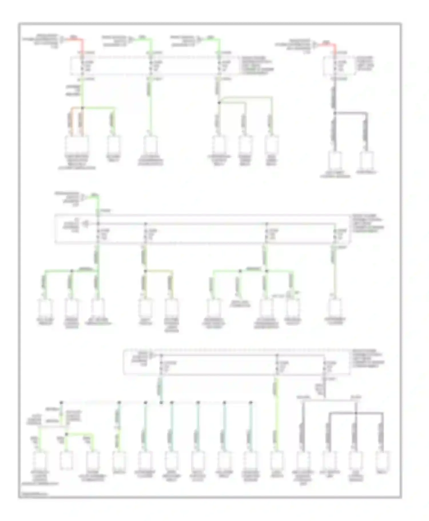 3 series BMW E36 (1990-2000): Power distribution circuit (4 of 5)