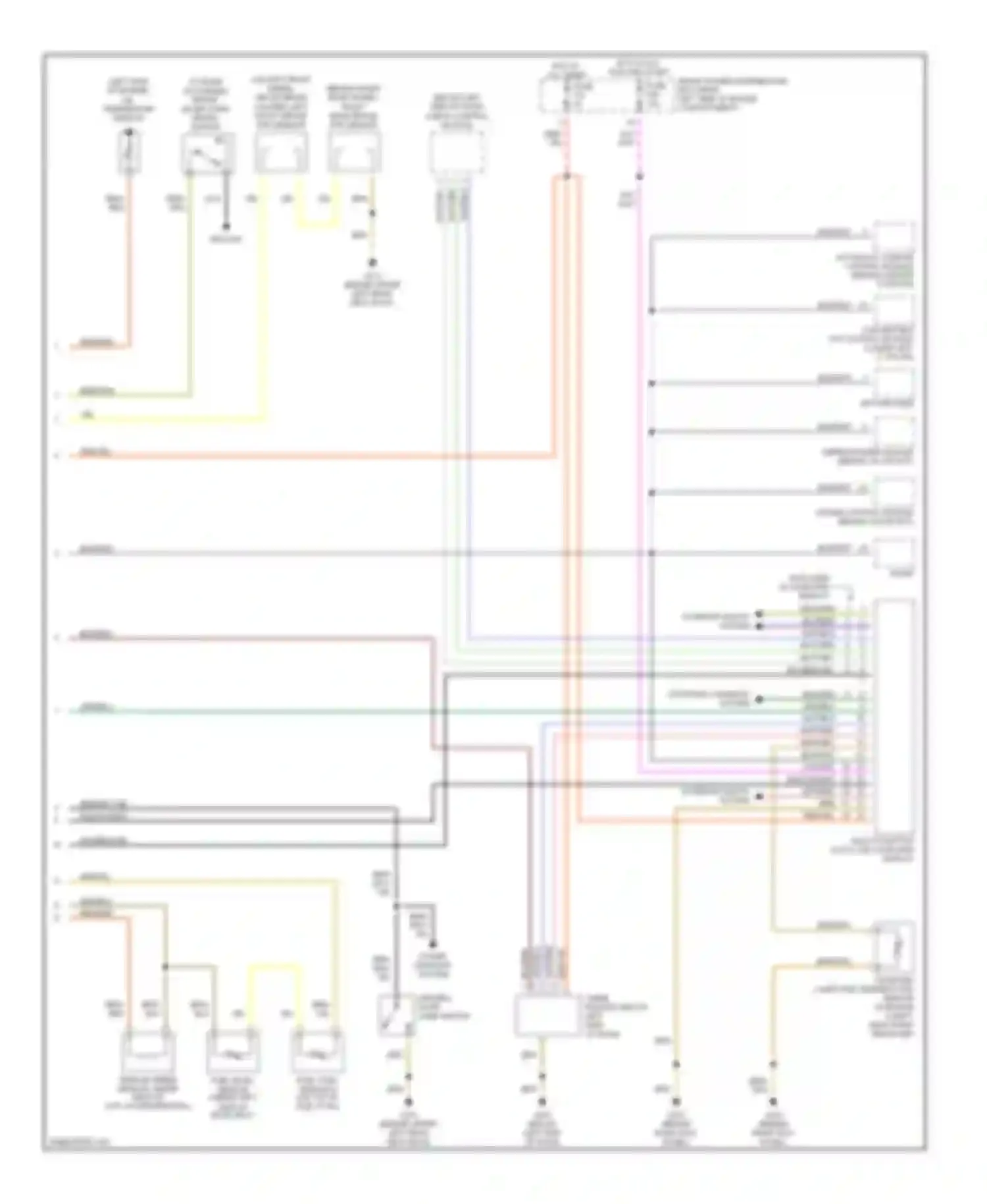 Wiring diagram blu/red for BMW 3 series E36 (1990-2000) (7 of 18)