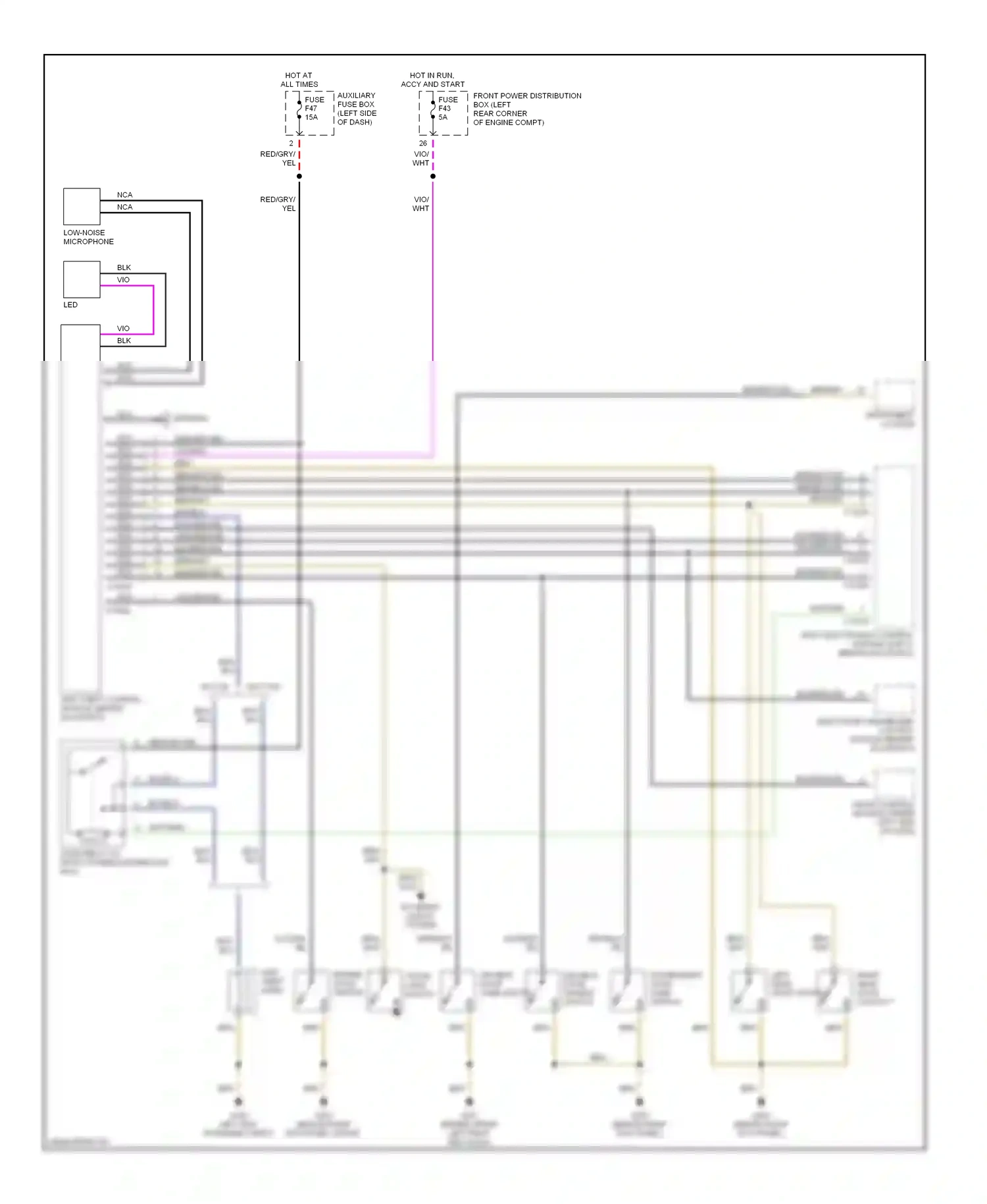 Wiring diagram brn/gry for BMW 3 series E36 (1990-2000) (3 of 5)