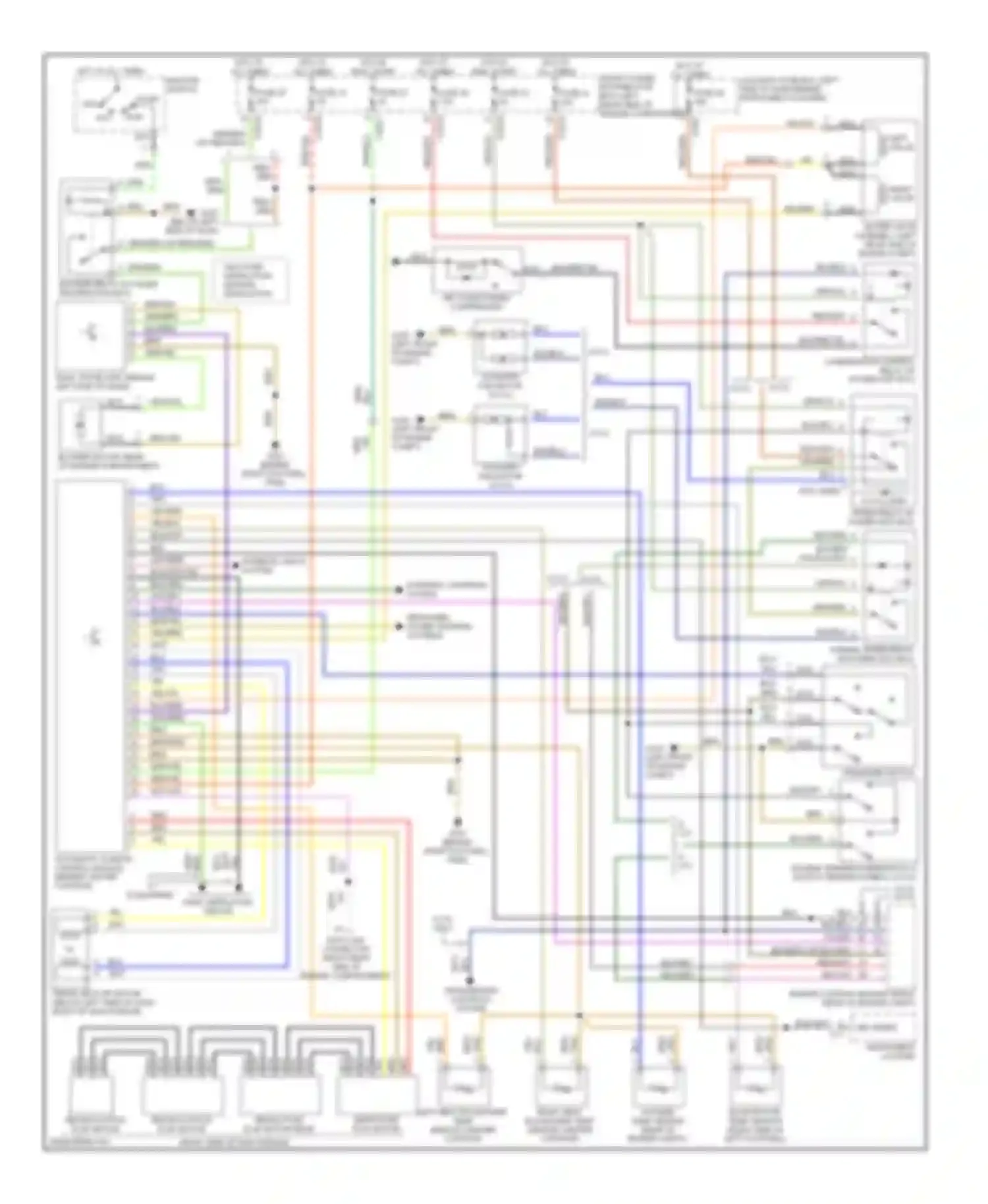 Wiring diagram fuse 31 for BMW 3 series E36 (1990-2000) (1 of 1)