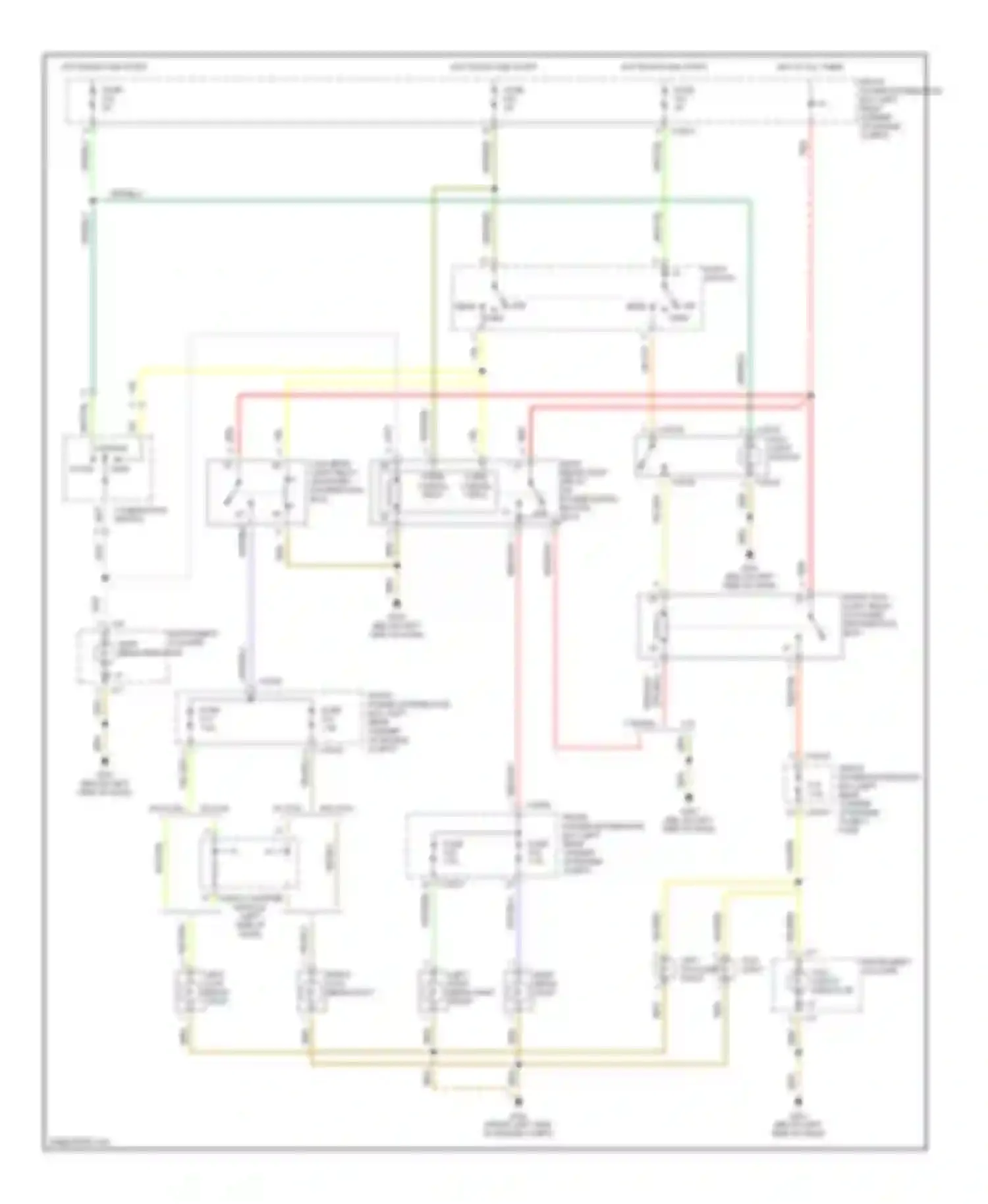 Wiring diagram high beam indicator for BMW 3 series E36 (1990-2000) (1 of 1)