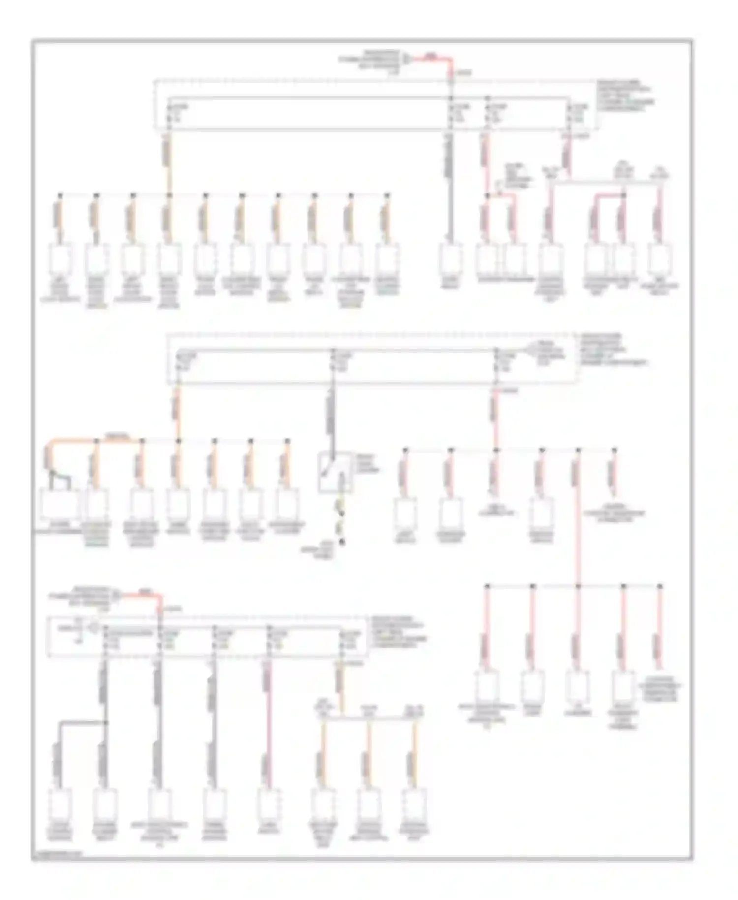 Wiring diagram light switch for BMW 3 series E36 (1990-2000) (7 of 7)