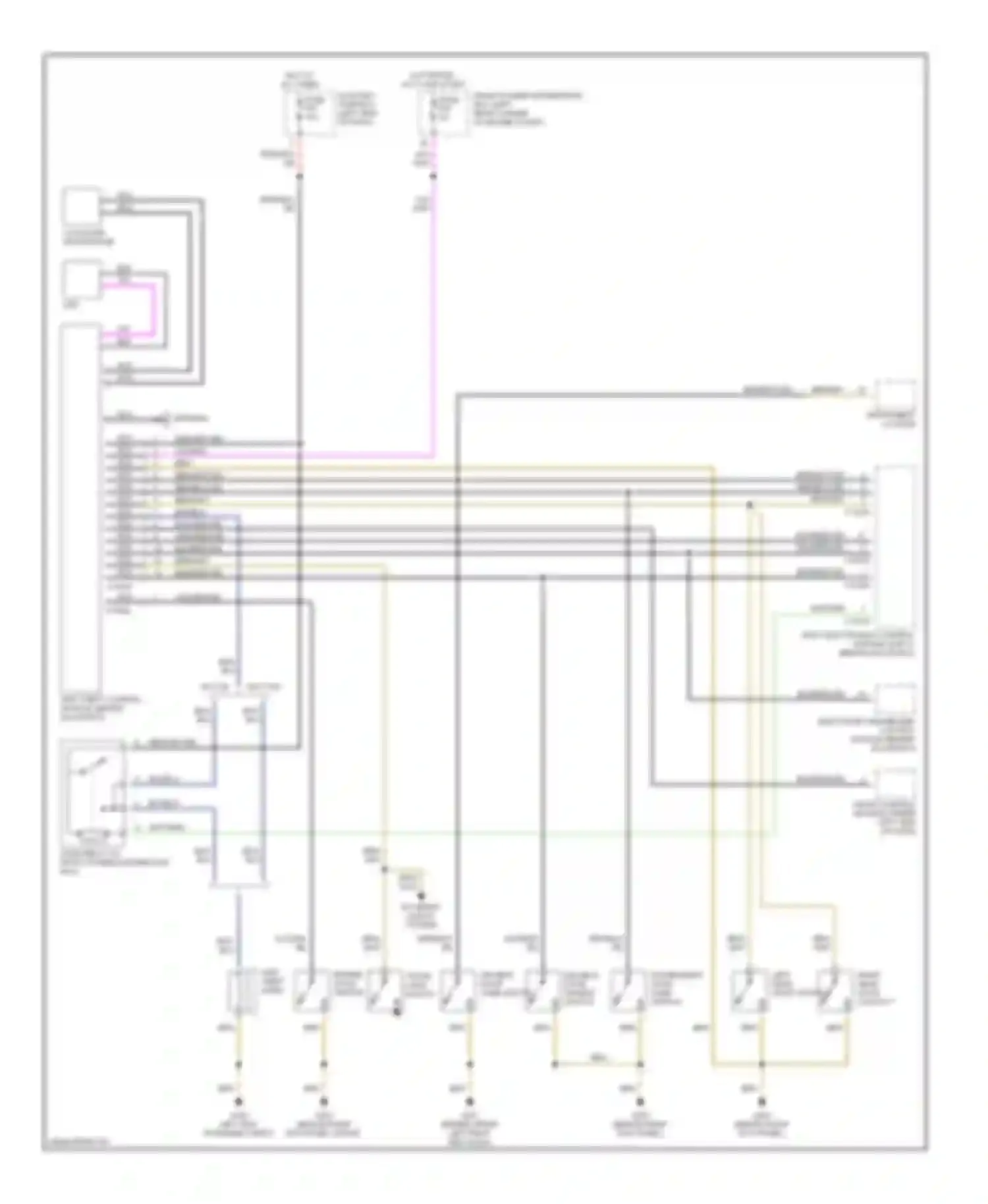 Wiring diagram low-noise microphone for BMW 3 series E36 (1990-2000) (1 of 1)