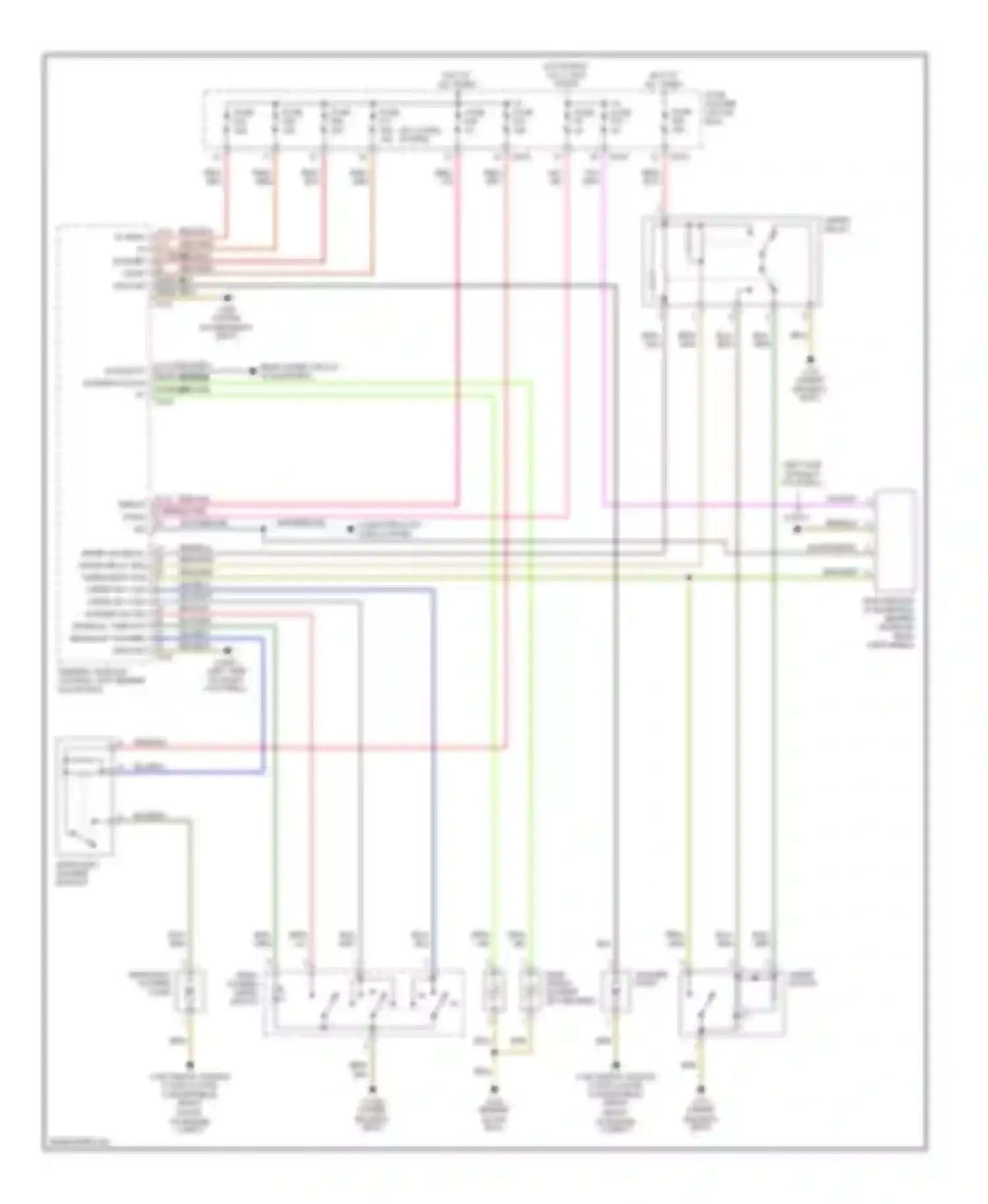 Wiring diagram blk for BMW 3 series E46 facelift (2001-2006) (70 of 104)