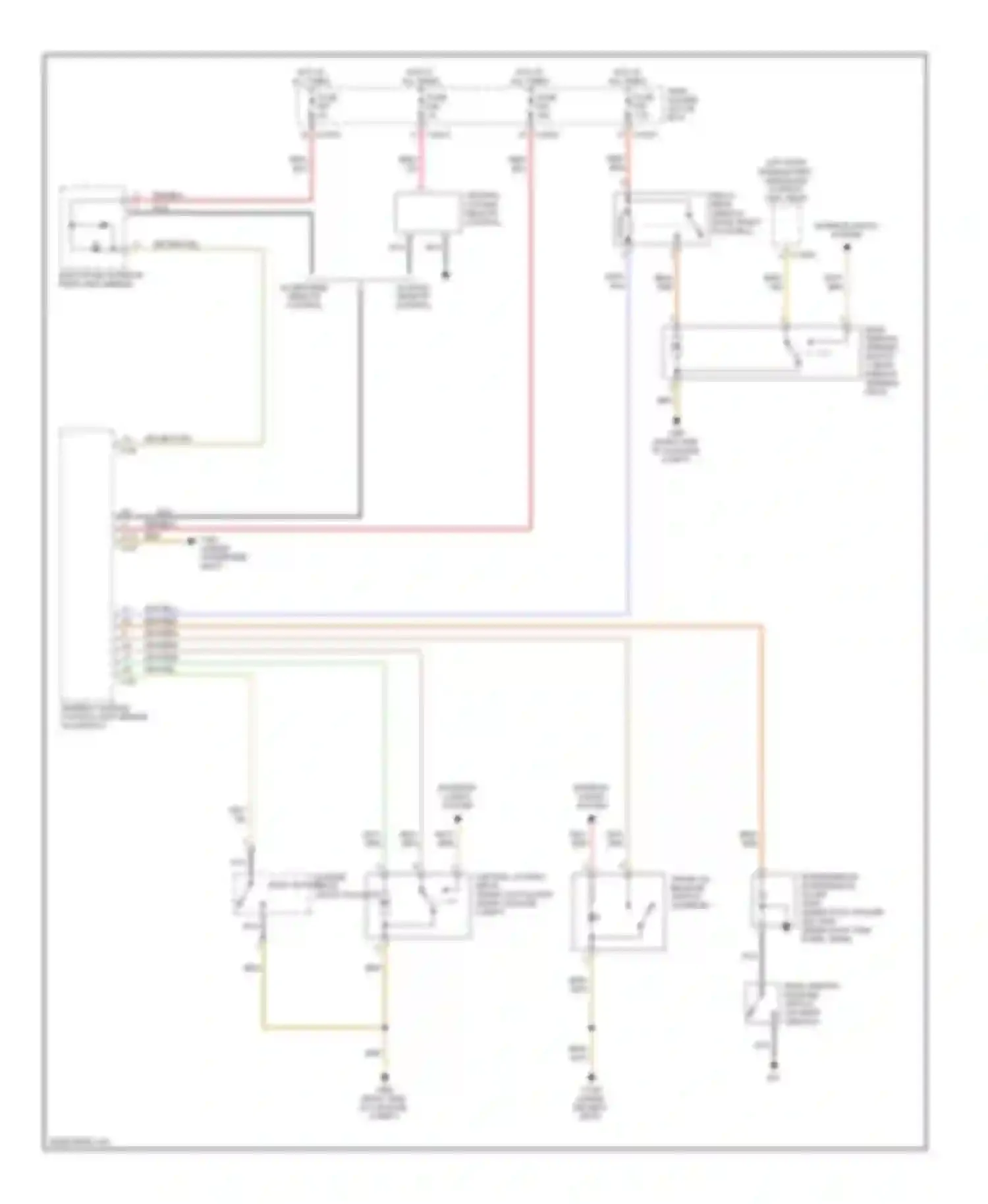 Wiring diagram blk for BMW 3 series E46 facelift (2001-2006) (90 of 104)